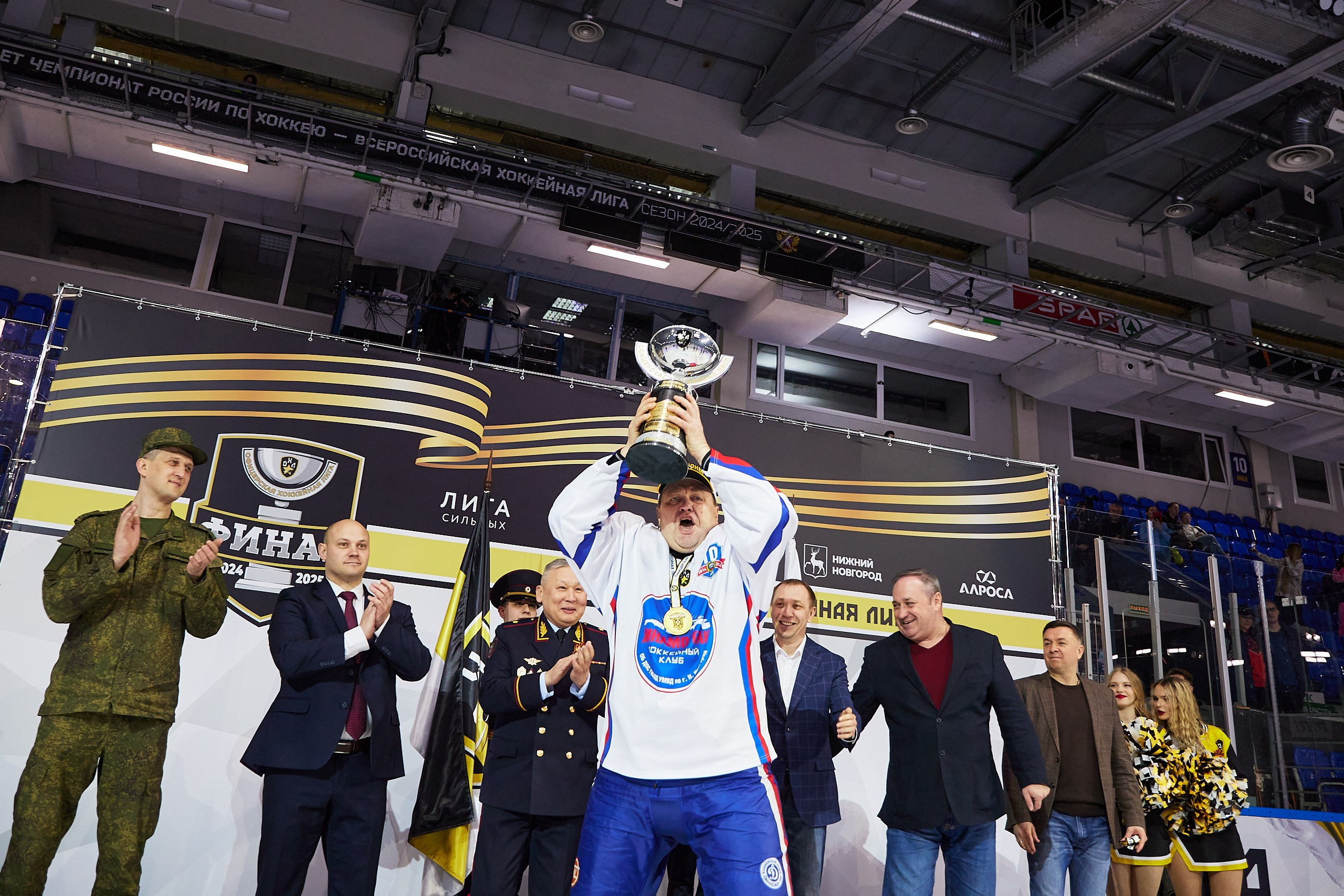 Репортаж. Офицерская хоккейная лига 2025 год. Спортивный фотограф Некрасов Денис