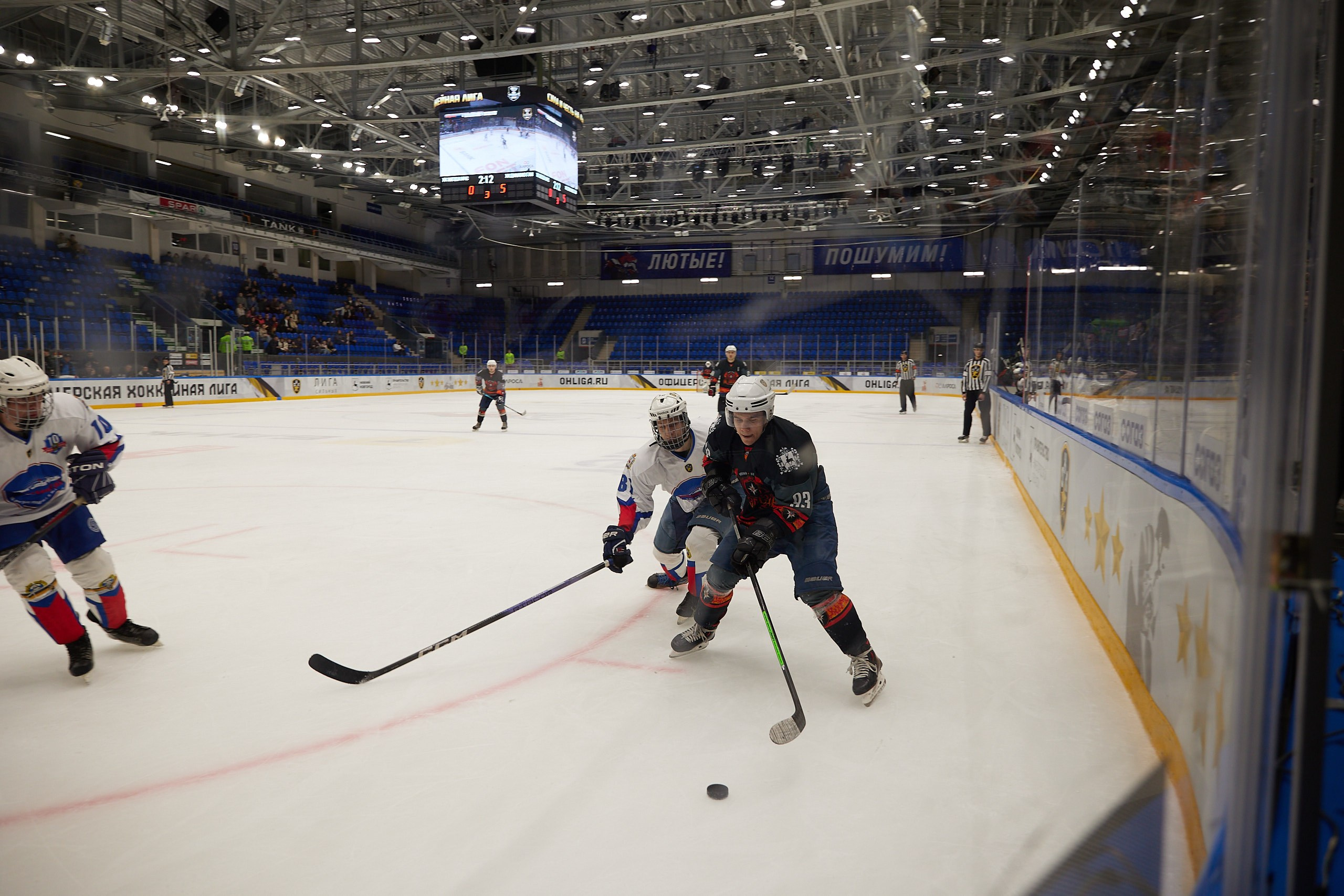 Репортаж. Офицерская хоккейная лига 2025 год. Спортивный фотограф Некрасов Денис