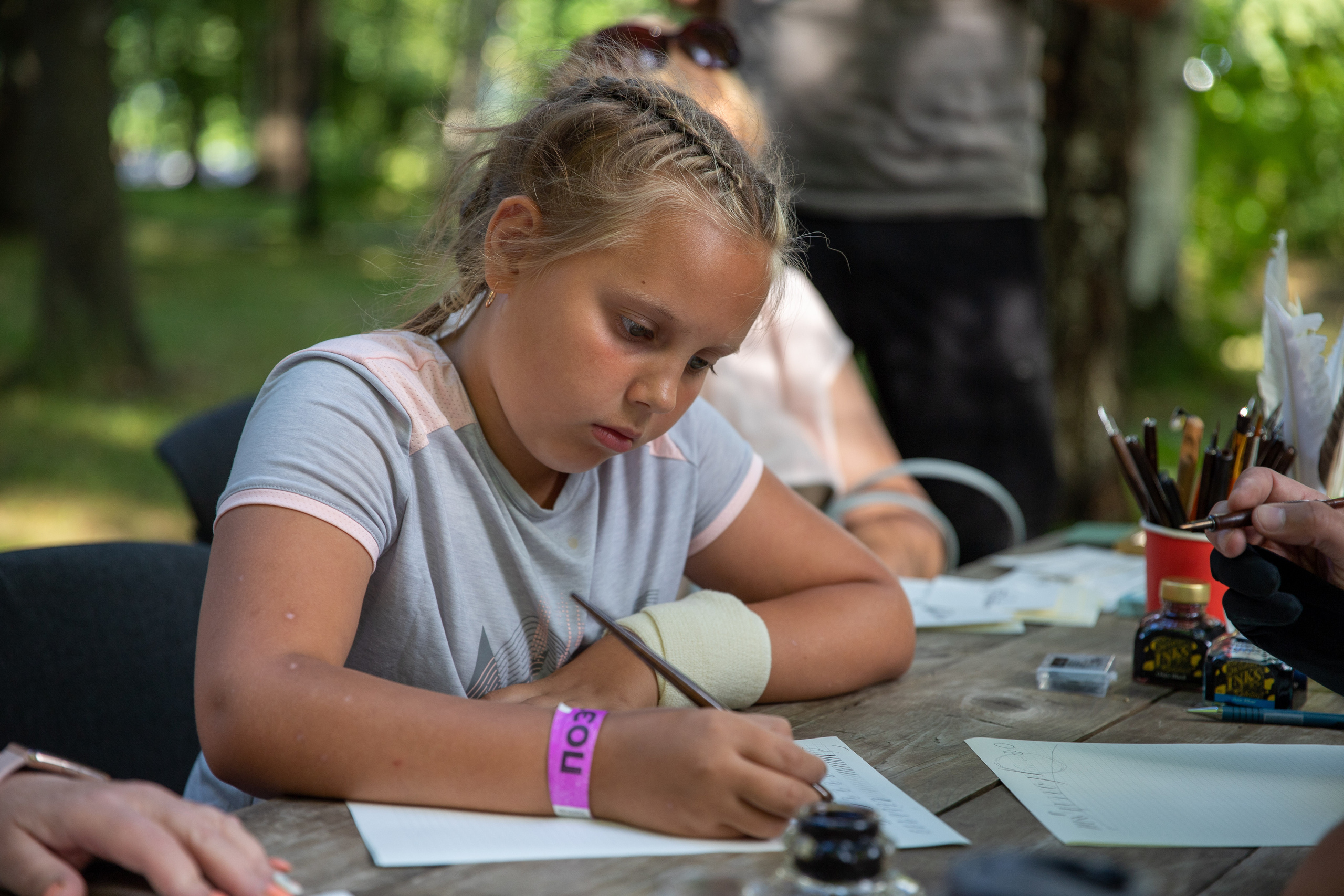 Выездные мероприятия. Каллиграф Константин Парсаданов