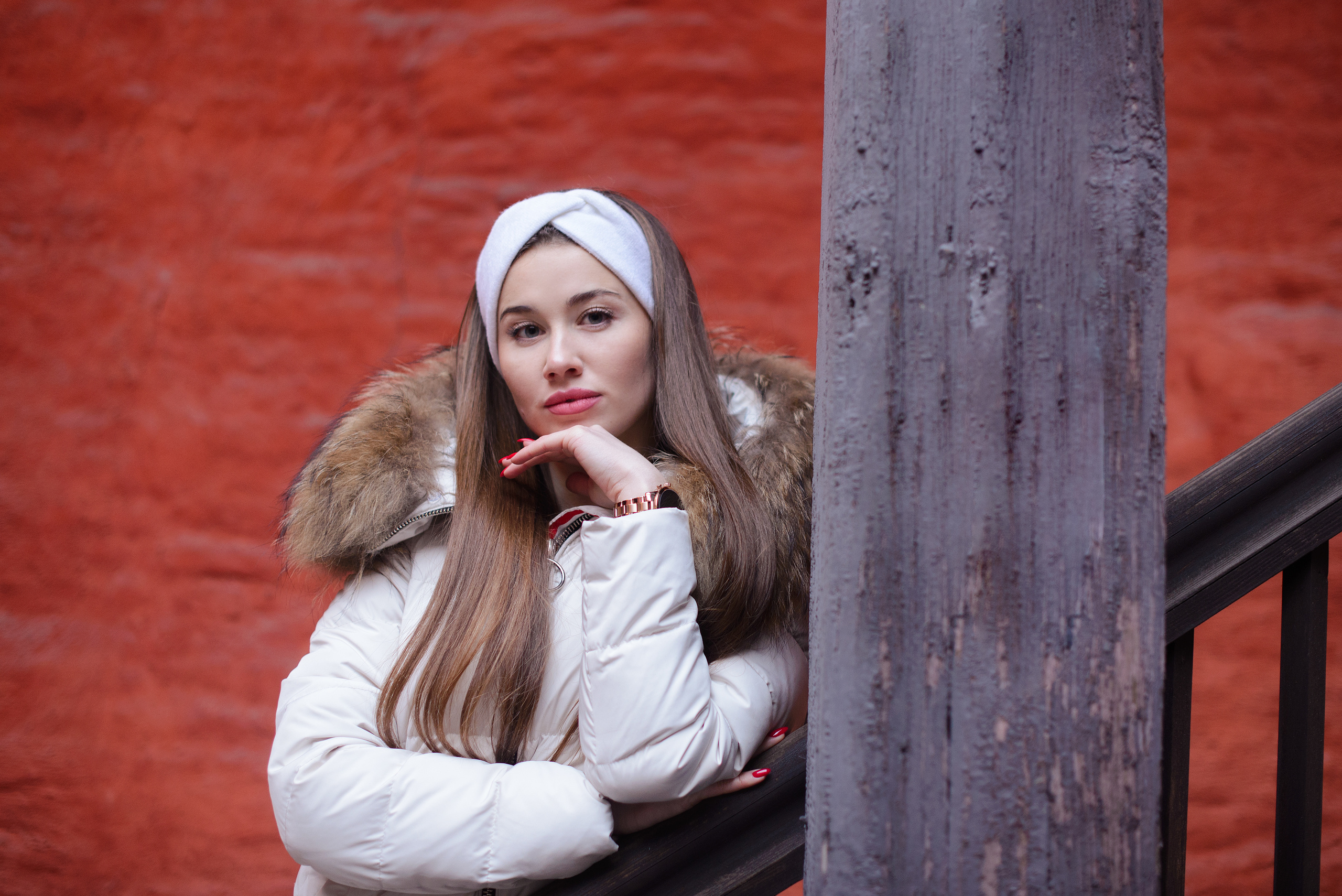 Street portrait. Photographer in Provence Julia Lipiainen