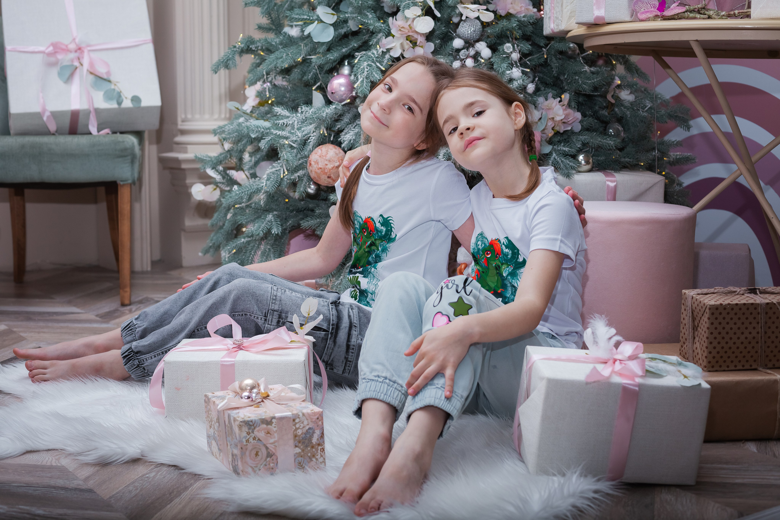 Новогодняя семейная фотосессия. Фотограф в Томске Евгения Гуляева