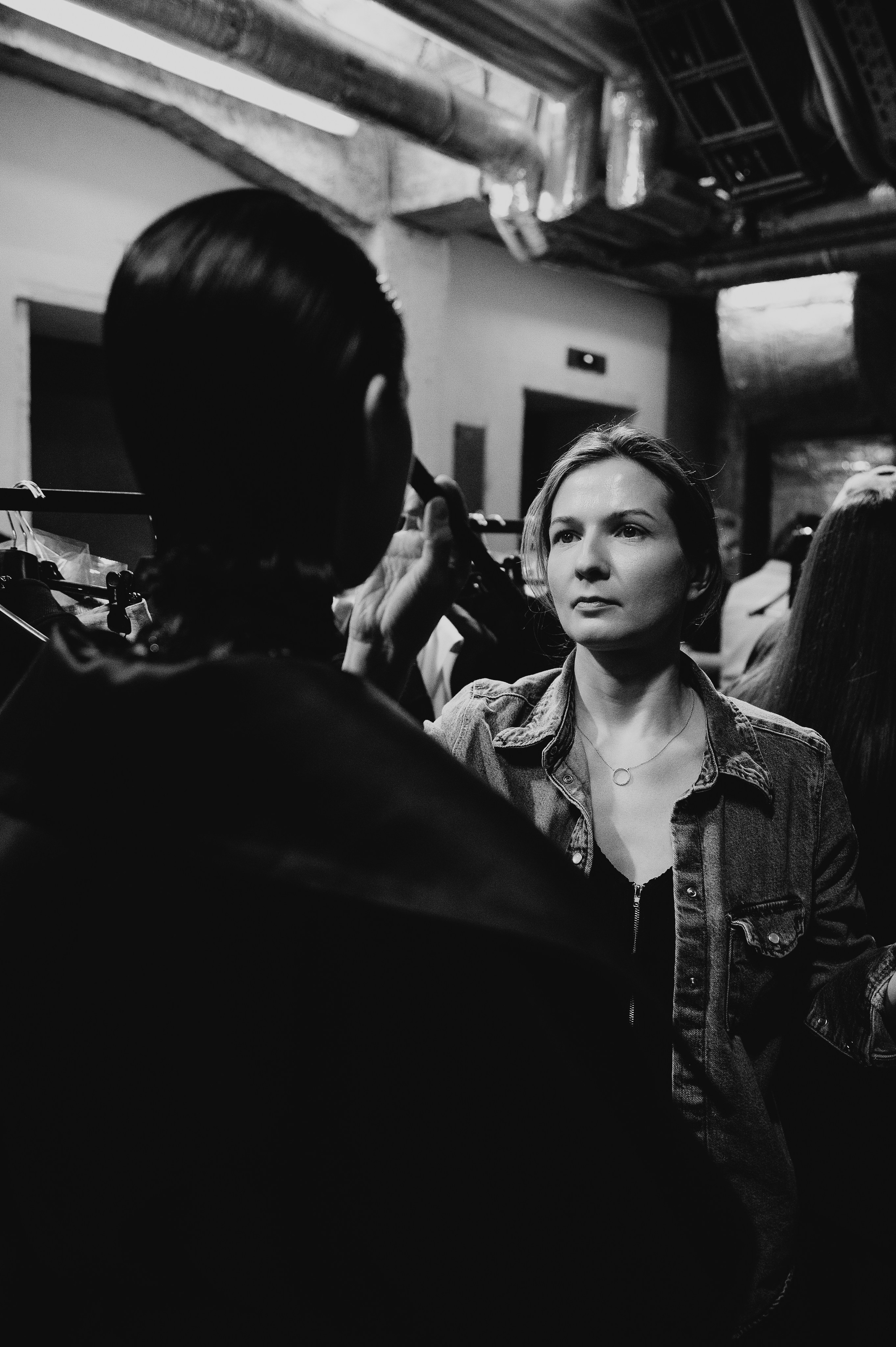 Бекстейдж показа «Новые Имена» собака.ru|ДЛТ. Портретный и репортажный фотограф в Санкт-Петербурге