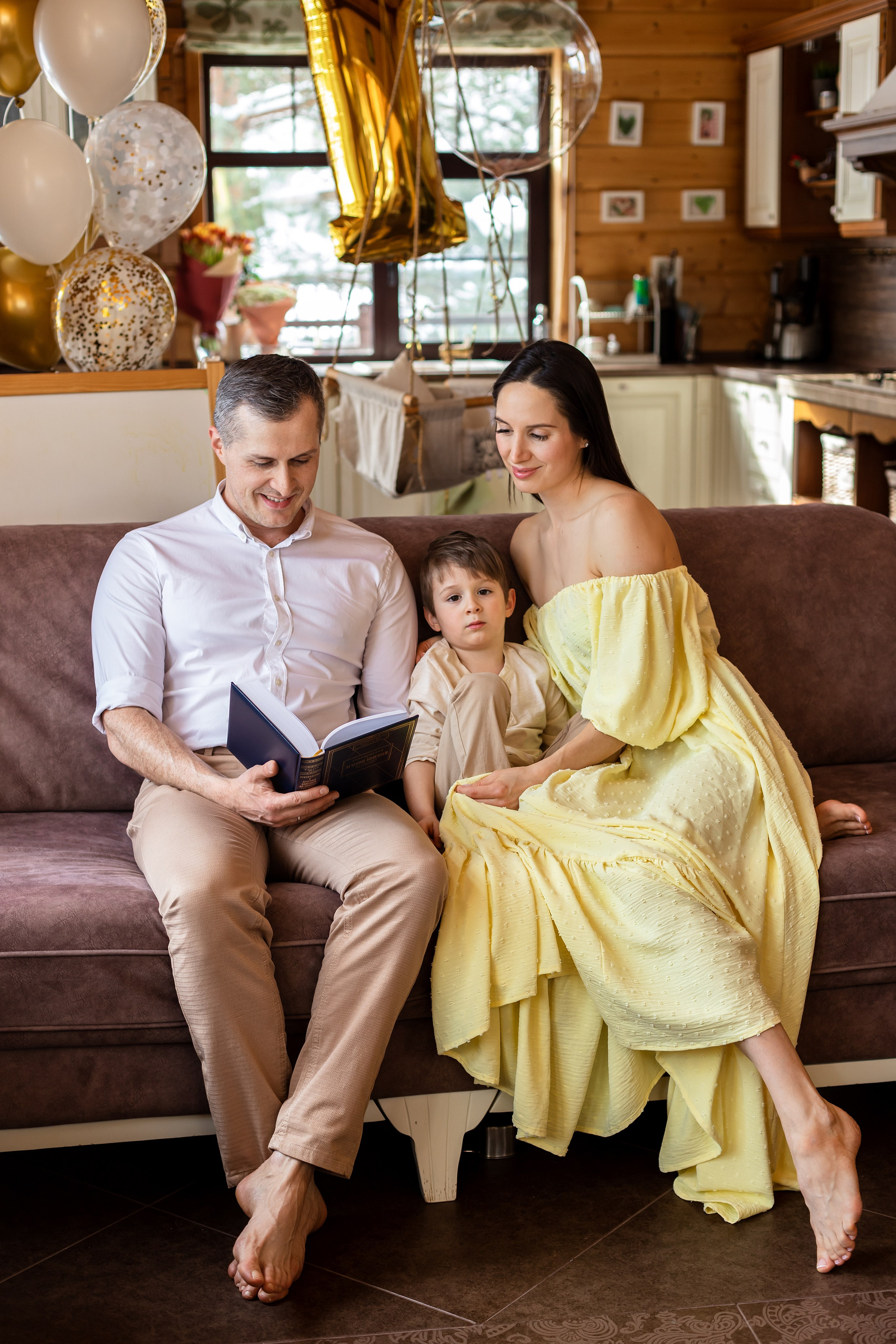 Даша и семья. Свадебный фотограф Екатерина Чаусова