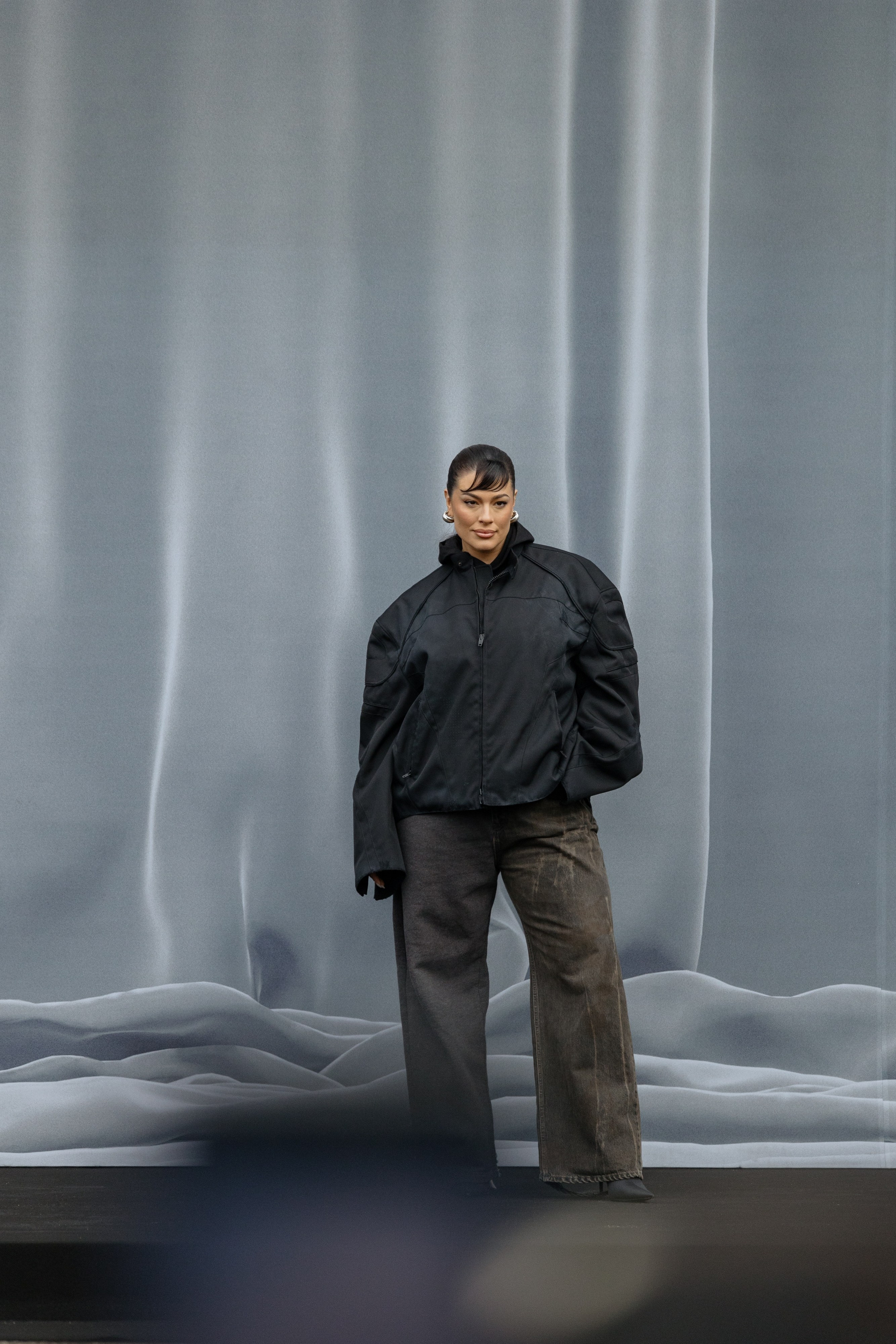 BALENCIAGA PFW WOMENSWEAR FALL-WINTER 24/25. Photographer in Milan Ivan Goncharov