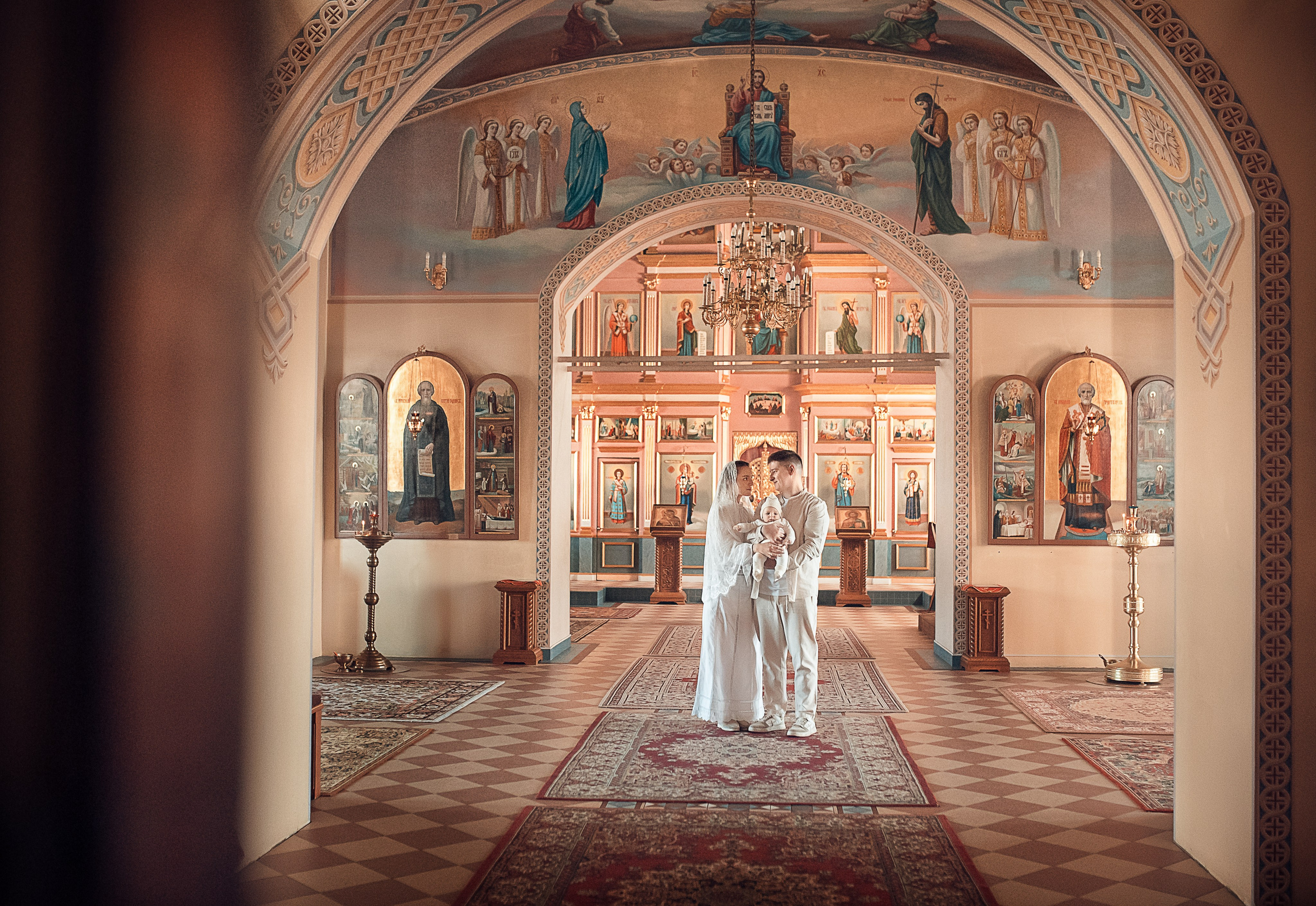 Фотограф на крещение в Москве и Московской области