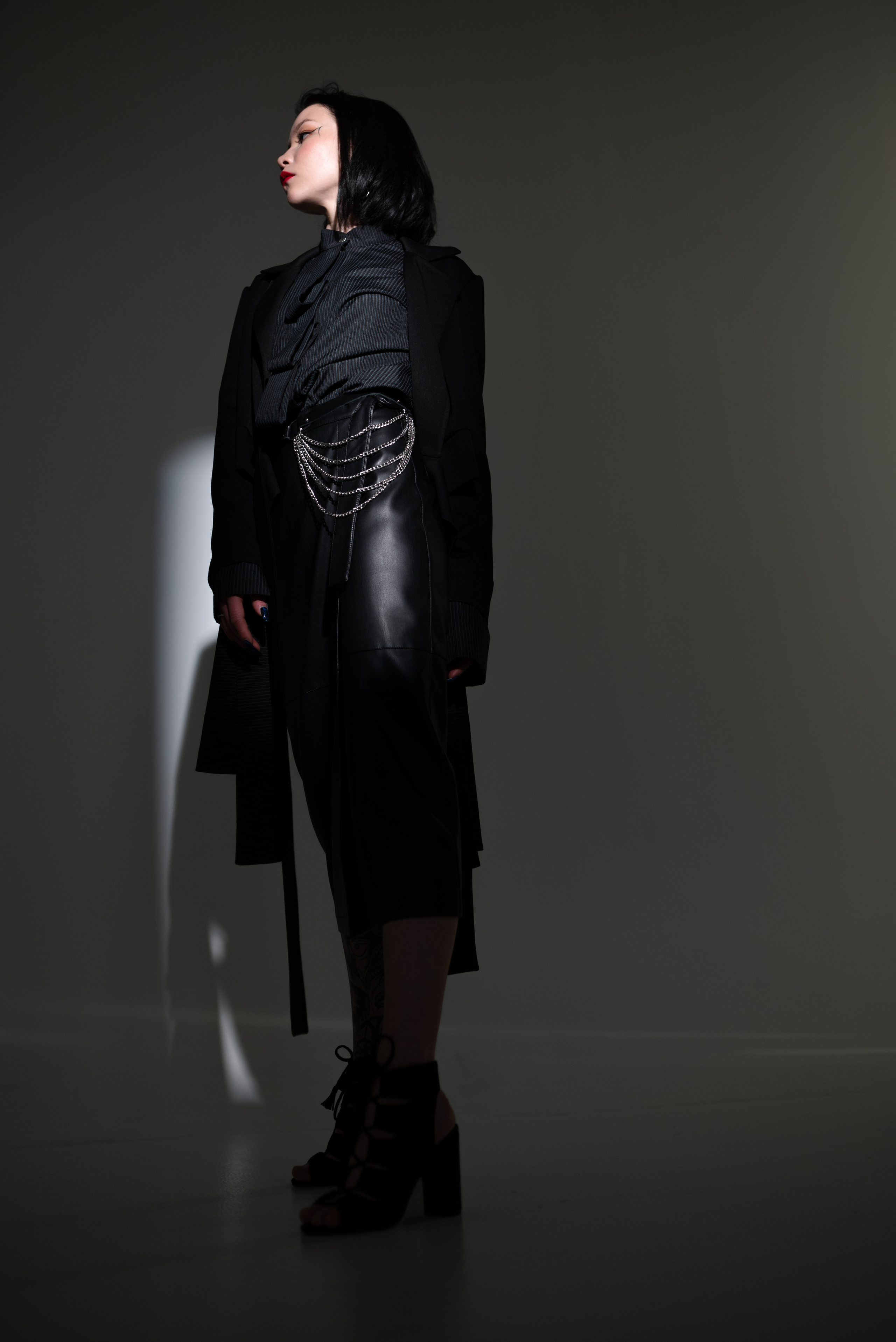 Фотосессия с цветным светом. Фотограф в Уфе Комягина Анастасия