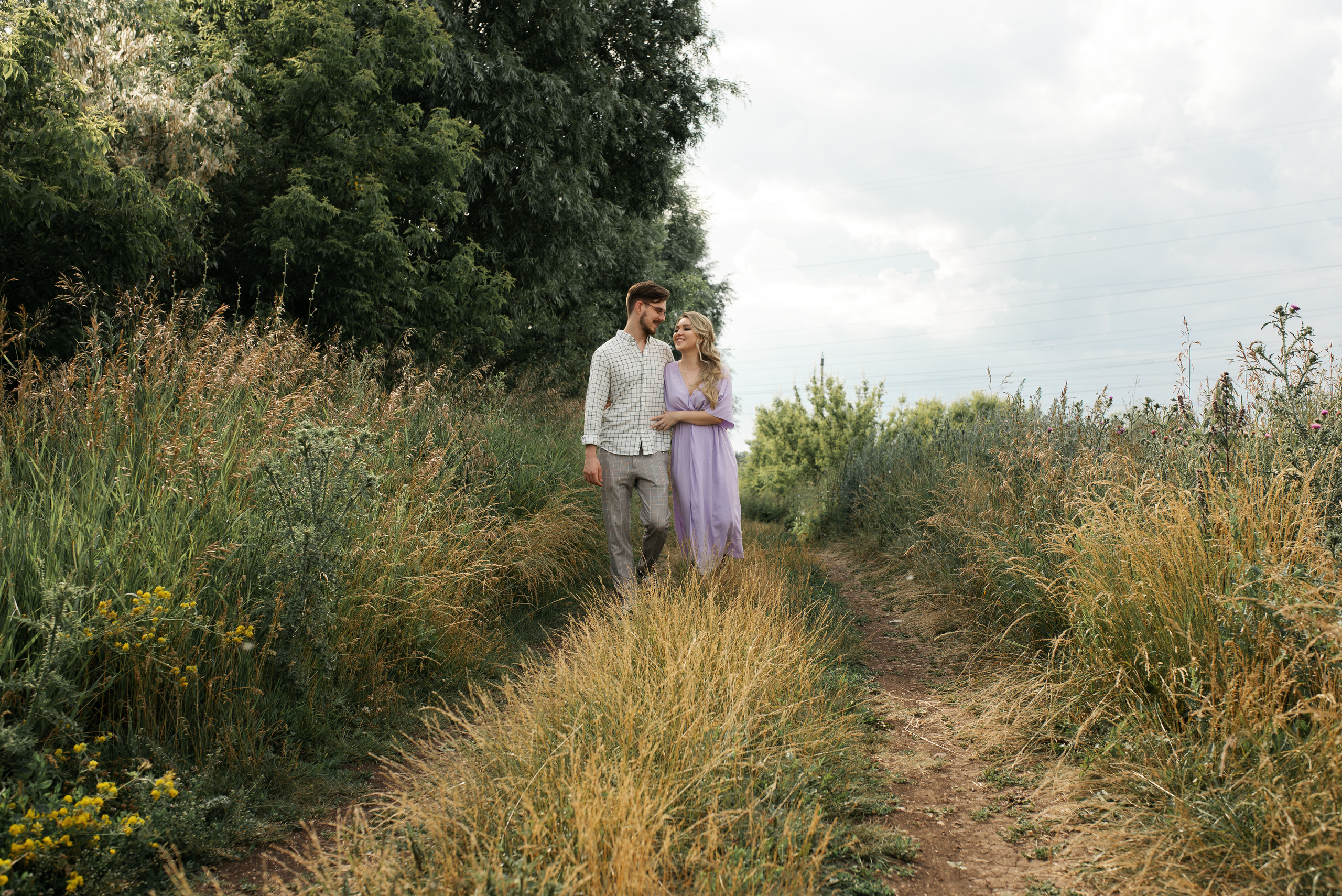 Love Story на природе. Фотограф в Уфе Комягина Анастасия