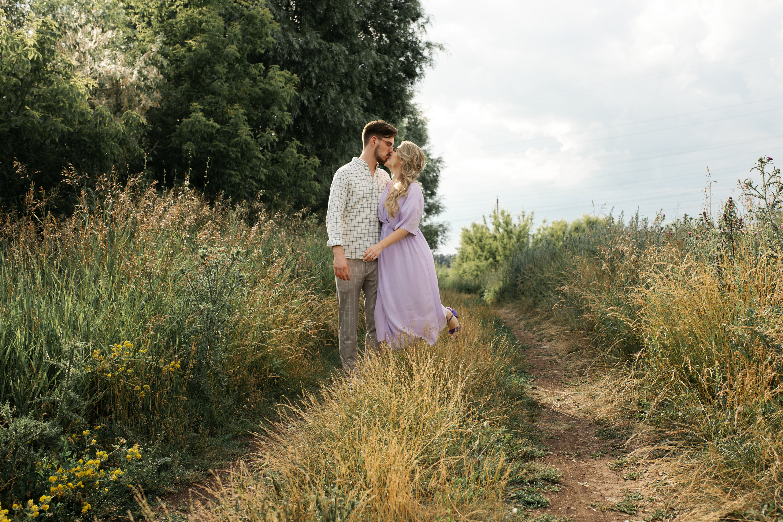 Love Story на природе. Фотограф в Уфе Комягина Анастасия