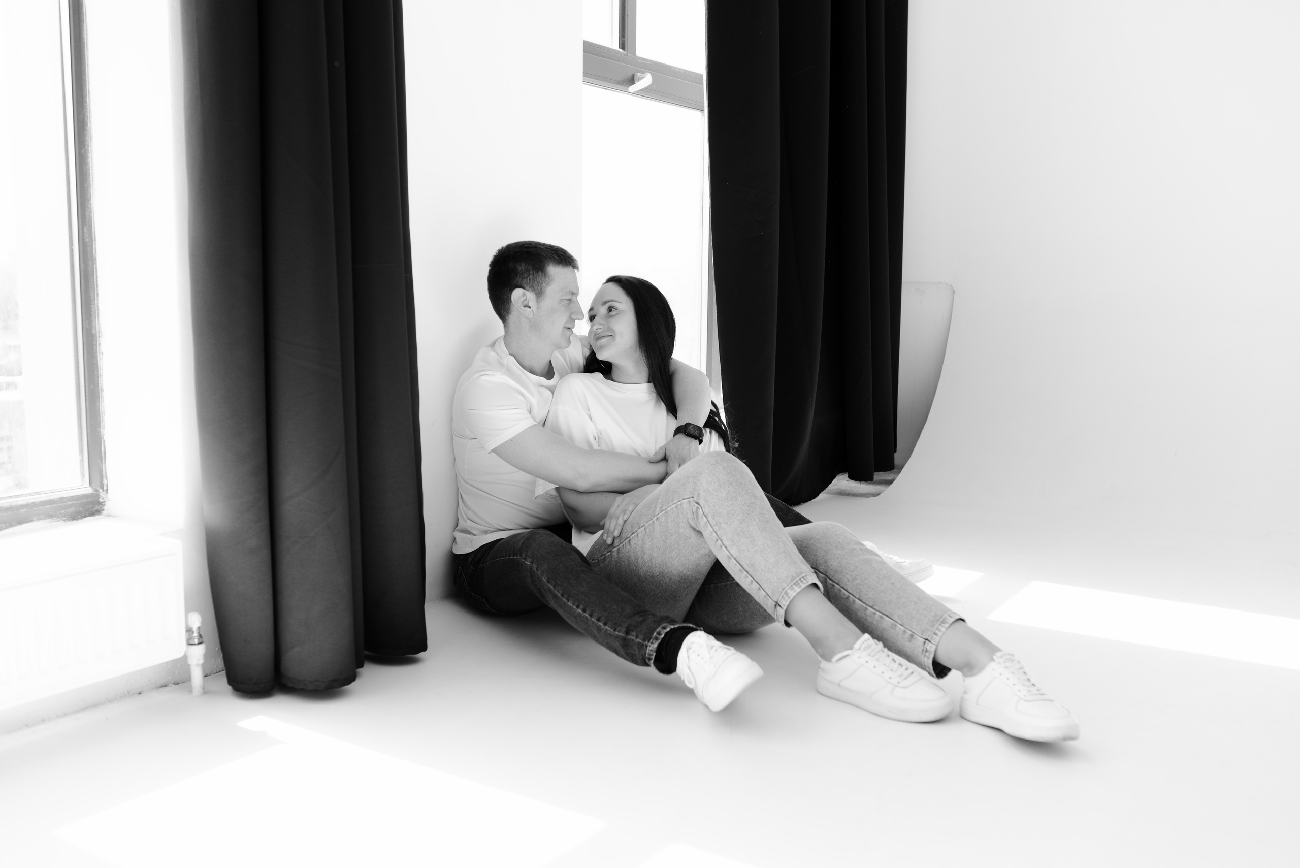 Студийная фотосессия для двоих. Фотограф в Уфе Комягина Анастасия