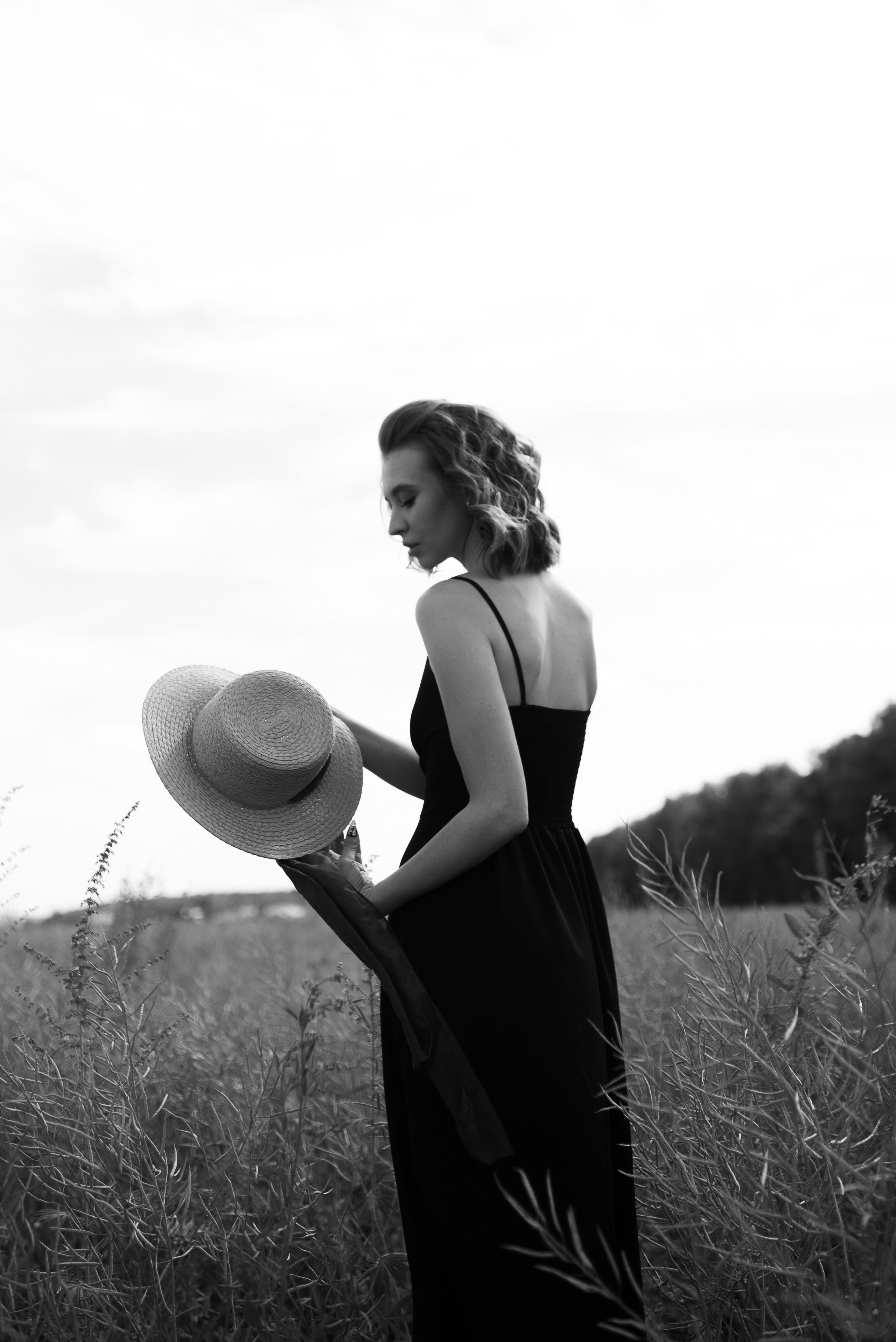 Парная фотосессия в поле. Фотограф в Уфе Комягина Анастасия