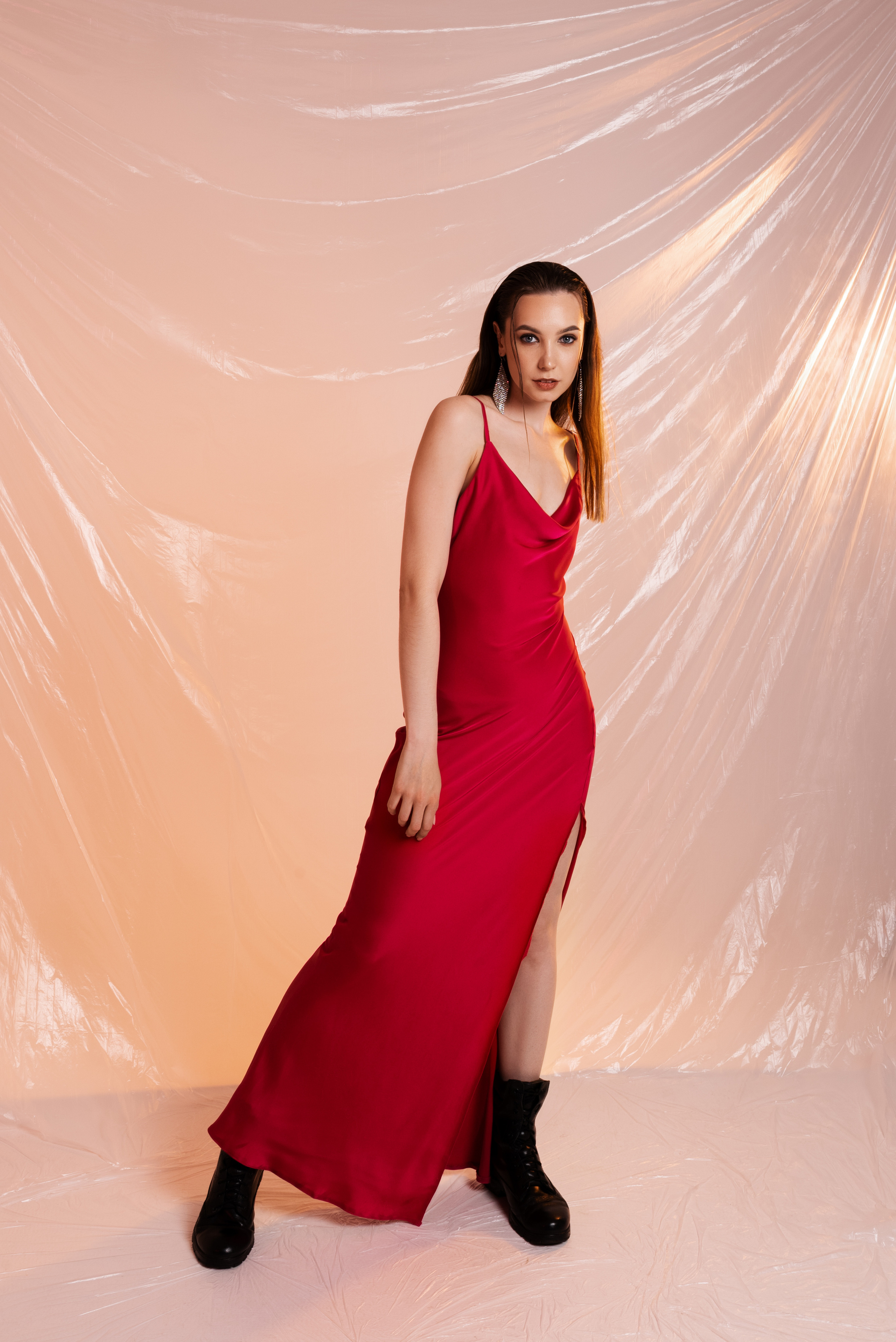 Студийная фотосессия с полиэтиленом. Фотограф в Уфе Комягина Анастасия