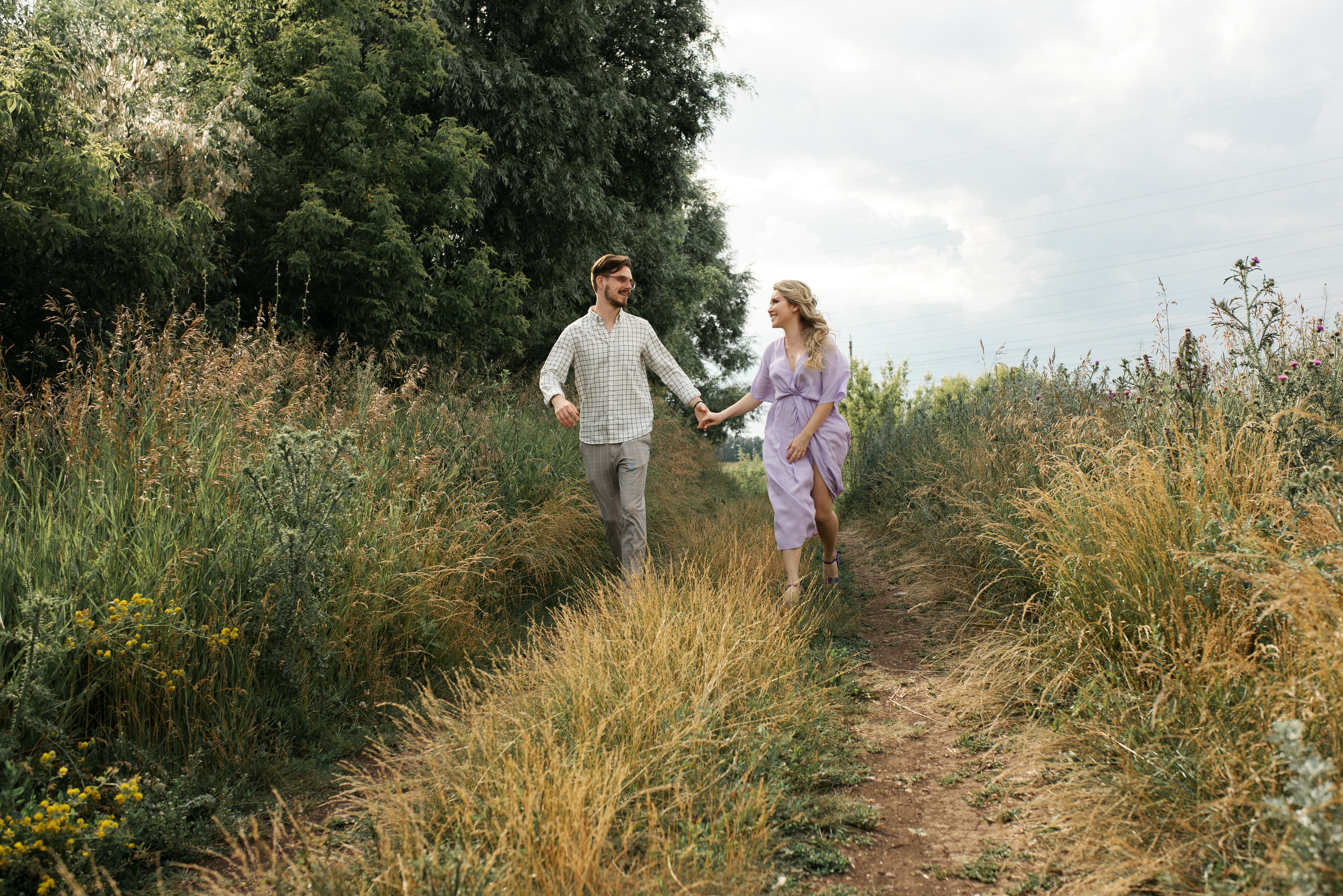 Love Story на природе. Фотограф в Уфе Комягина Анастасия