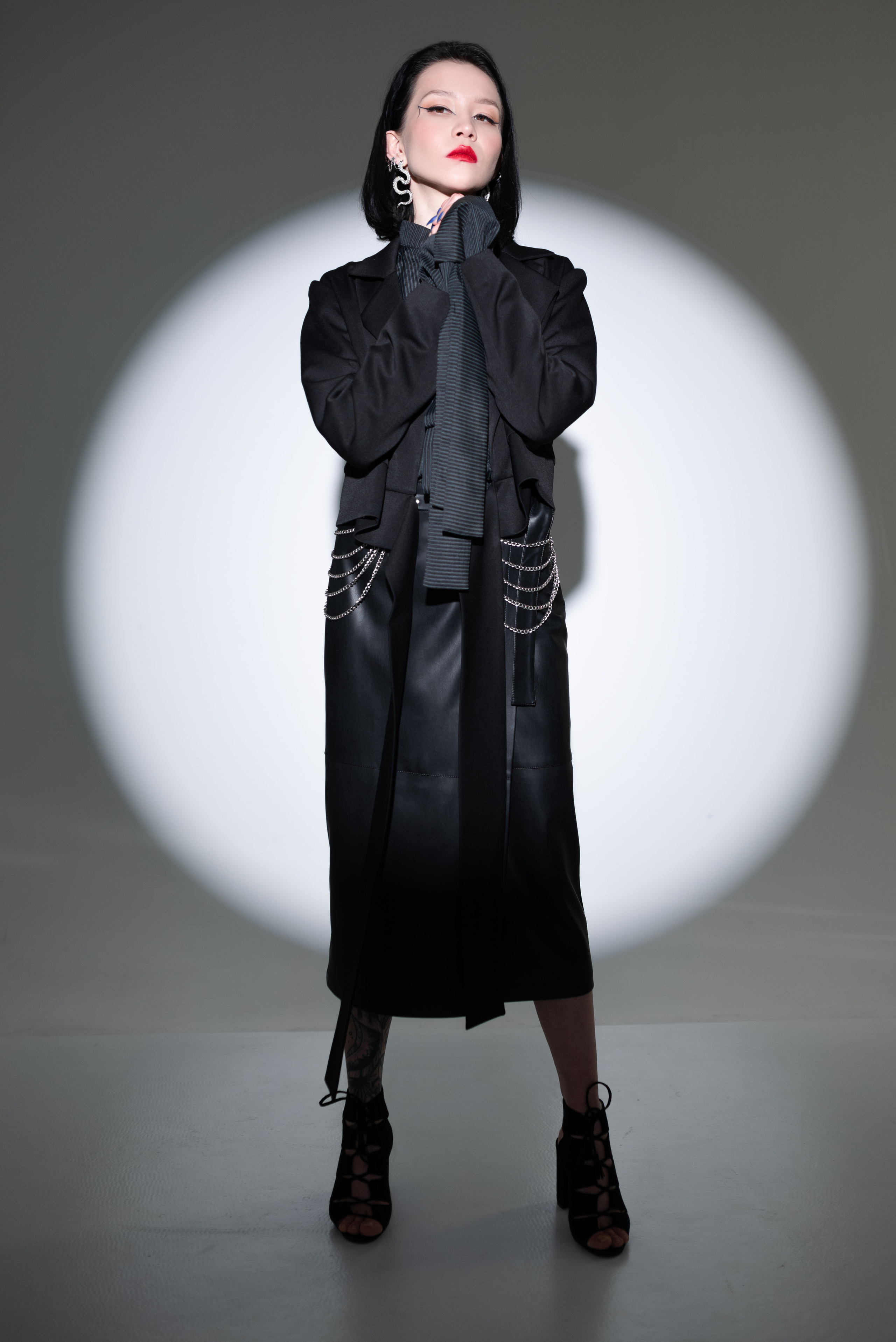 Фотосессия с цветным светом. Фотограф в Уфе Комягина Анастасия