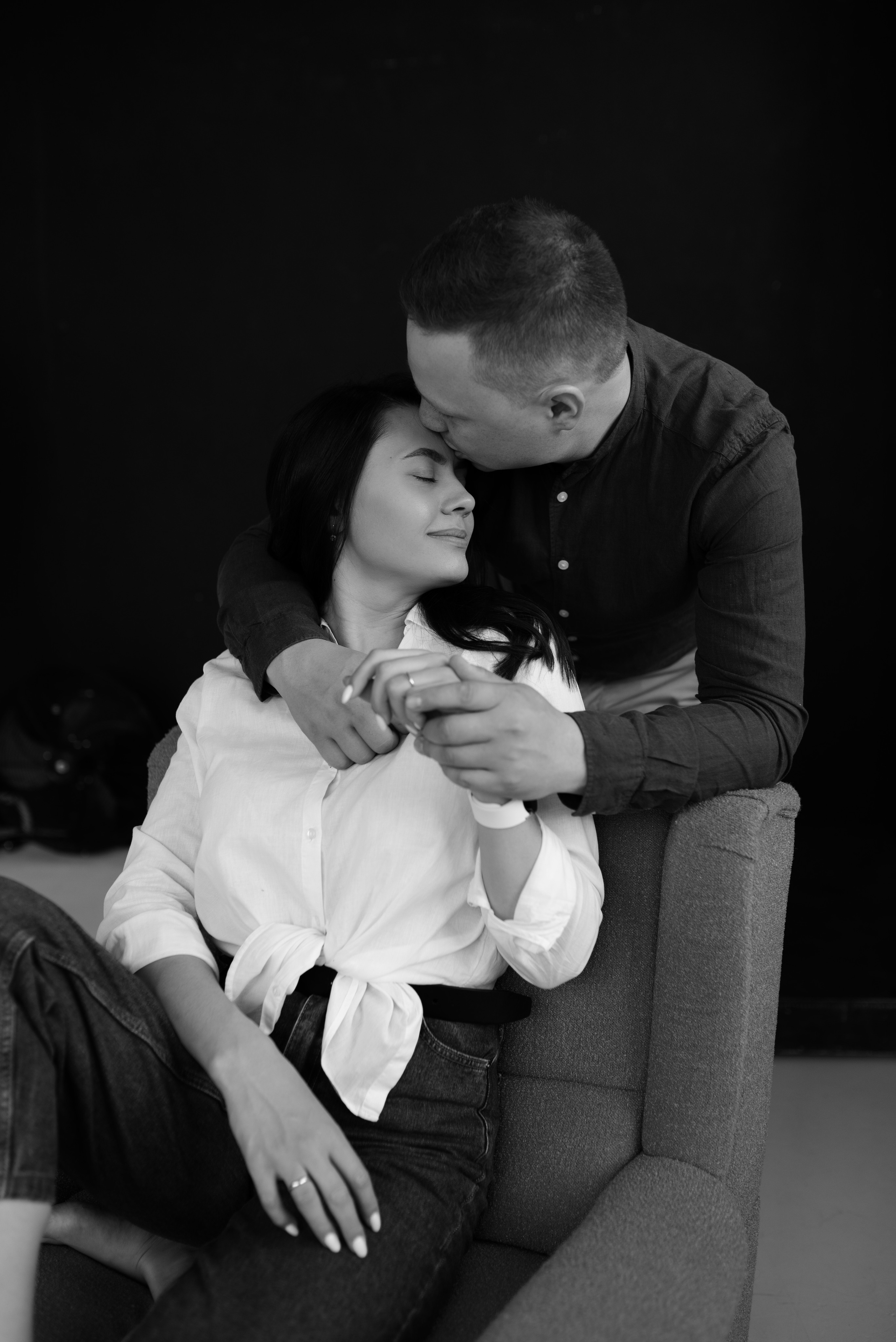 Love Story в фотостудии. Фотограф в Уфе Комягина Анастасия