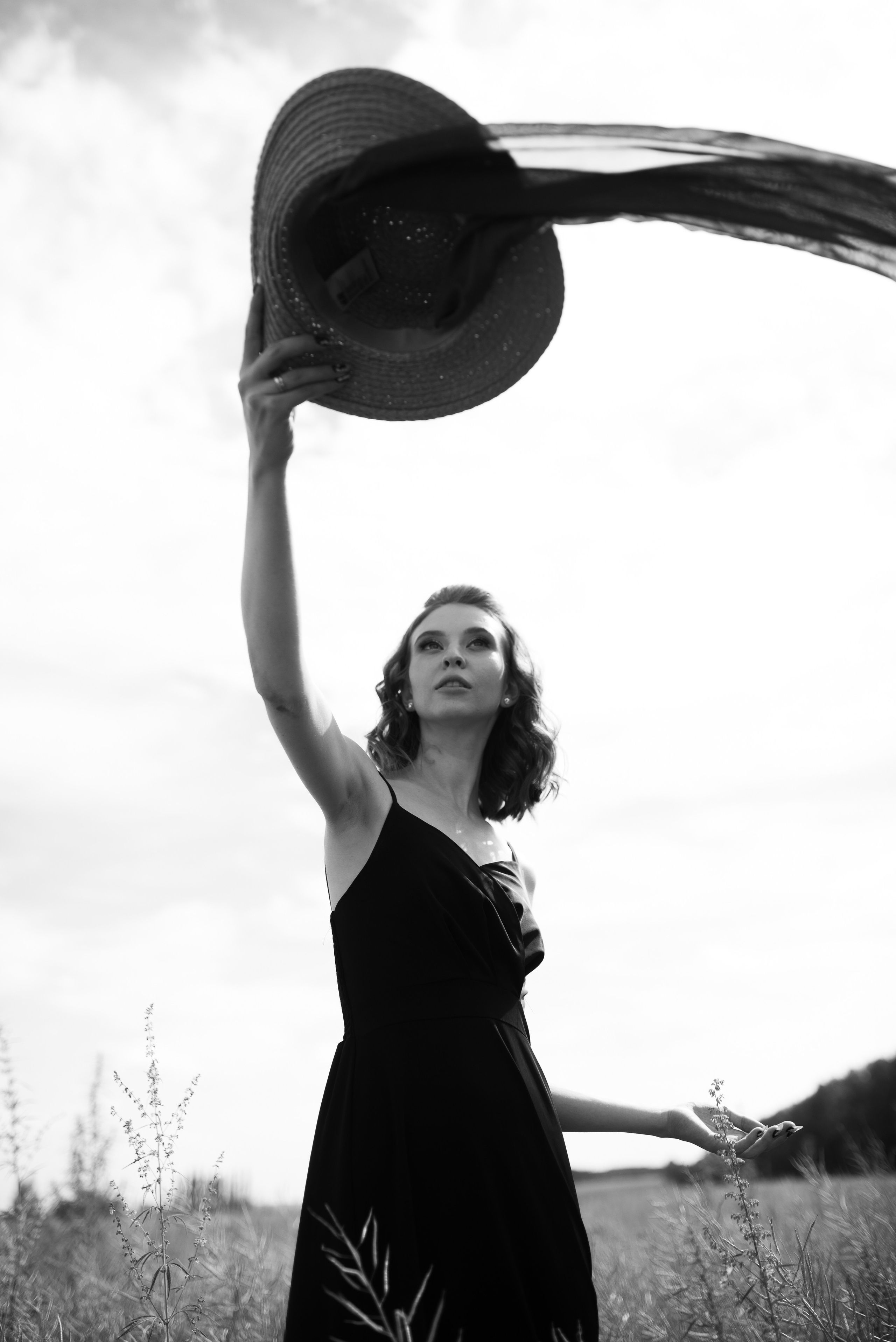 Парная фотосессия в поле. Фотограф в Уфе Комягина Анастасия