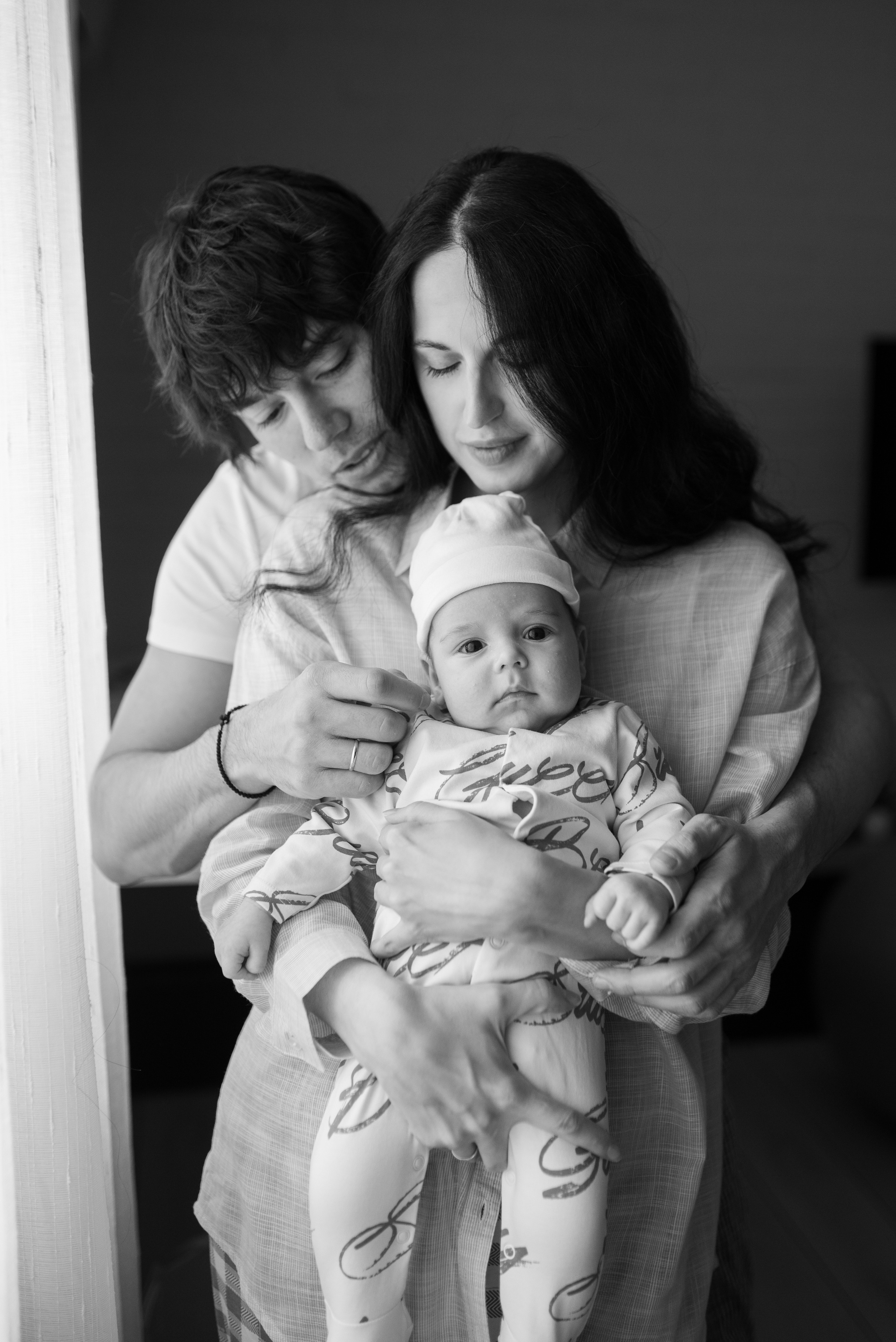 Илья, Анастасия и Матвей. Домашняя съемка. Фотограф в Уфе Комягина Анастасия