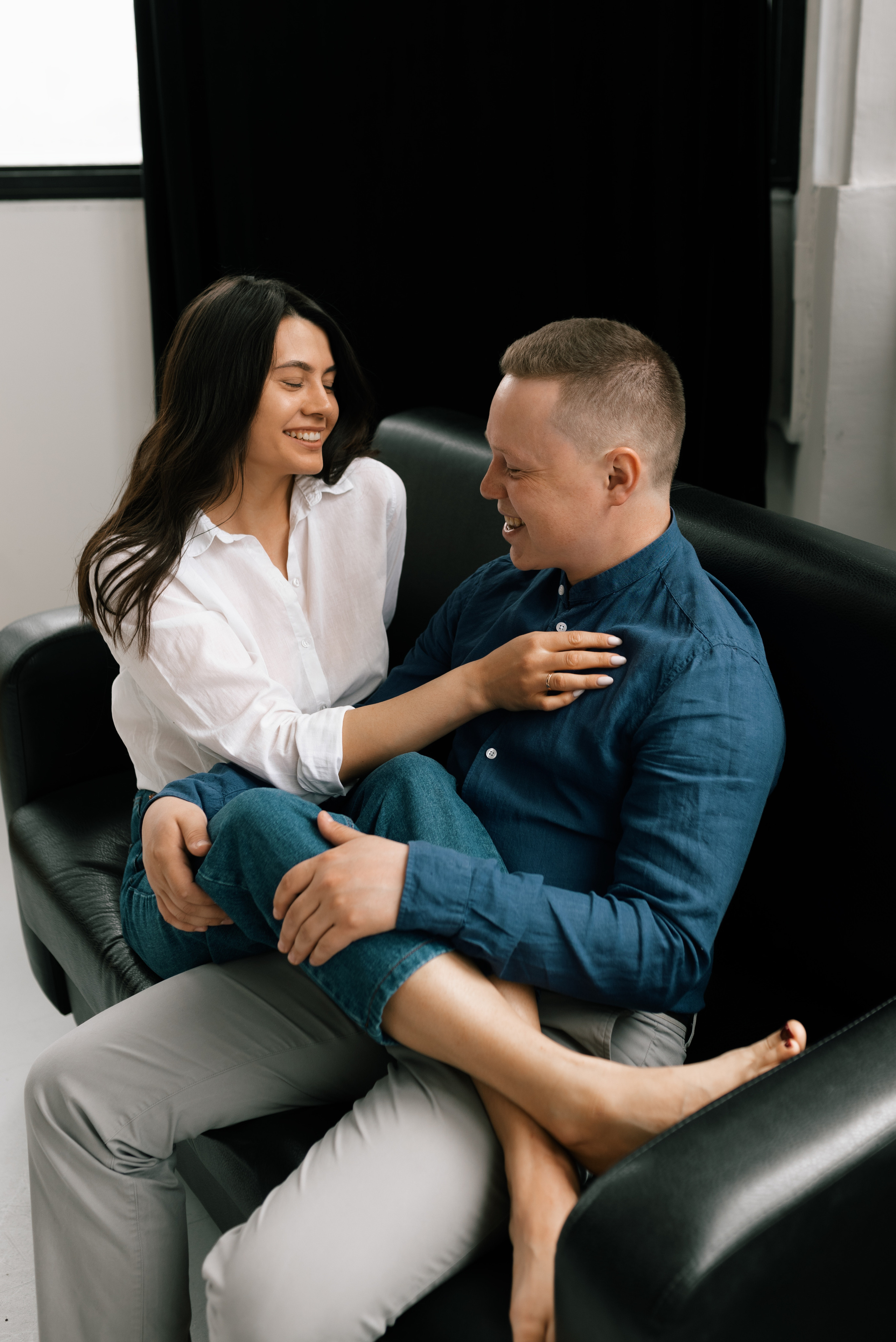 Love Story в фотостудии. Фотограф в Уфе Комягина Анастасия