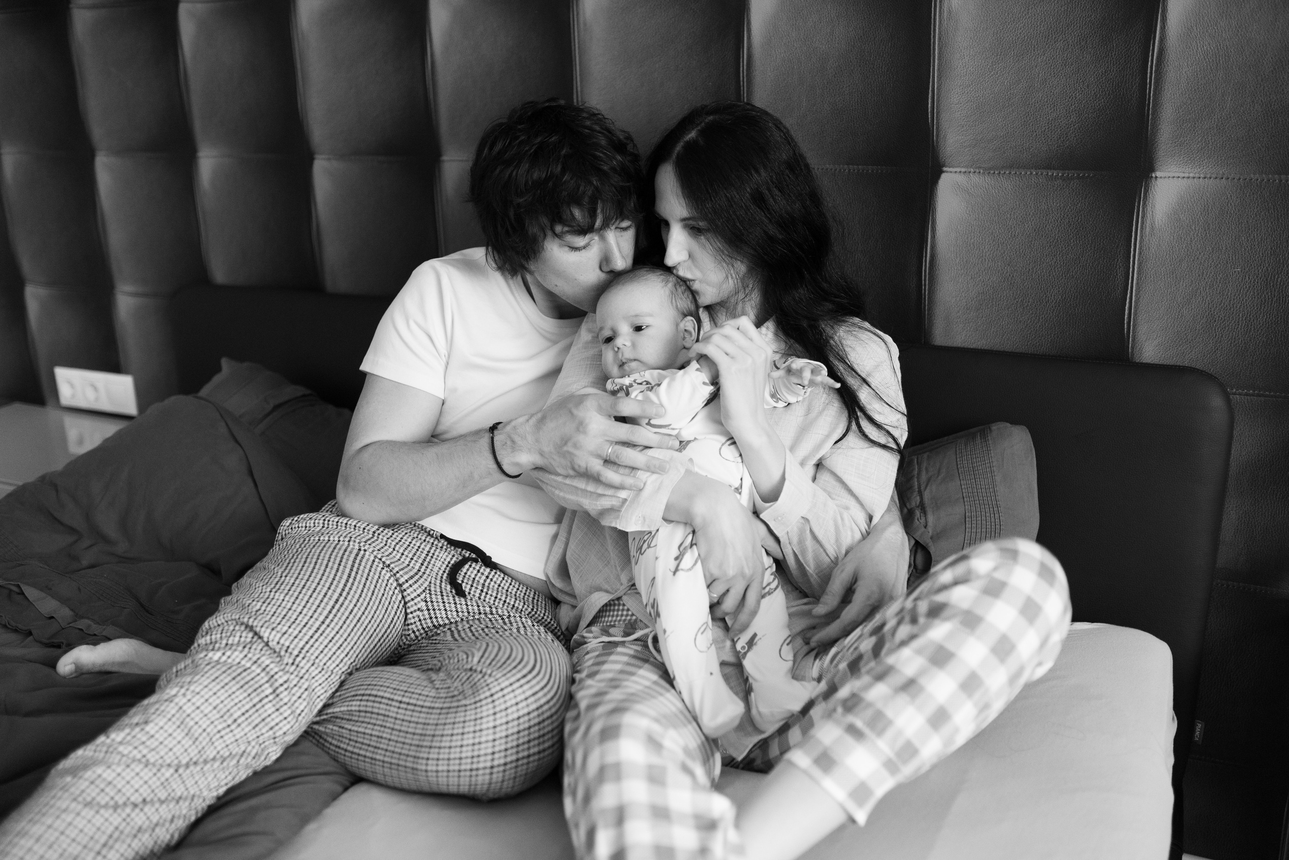 Илья, Анастасия и Матвей. Домашняя съемка. Фотограф в Уфе Комягина Анастасия