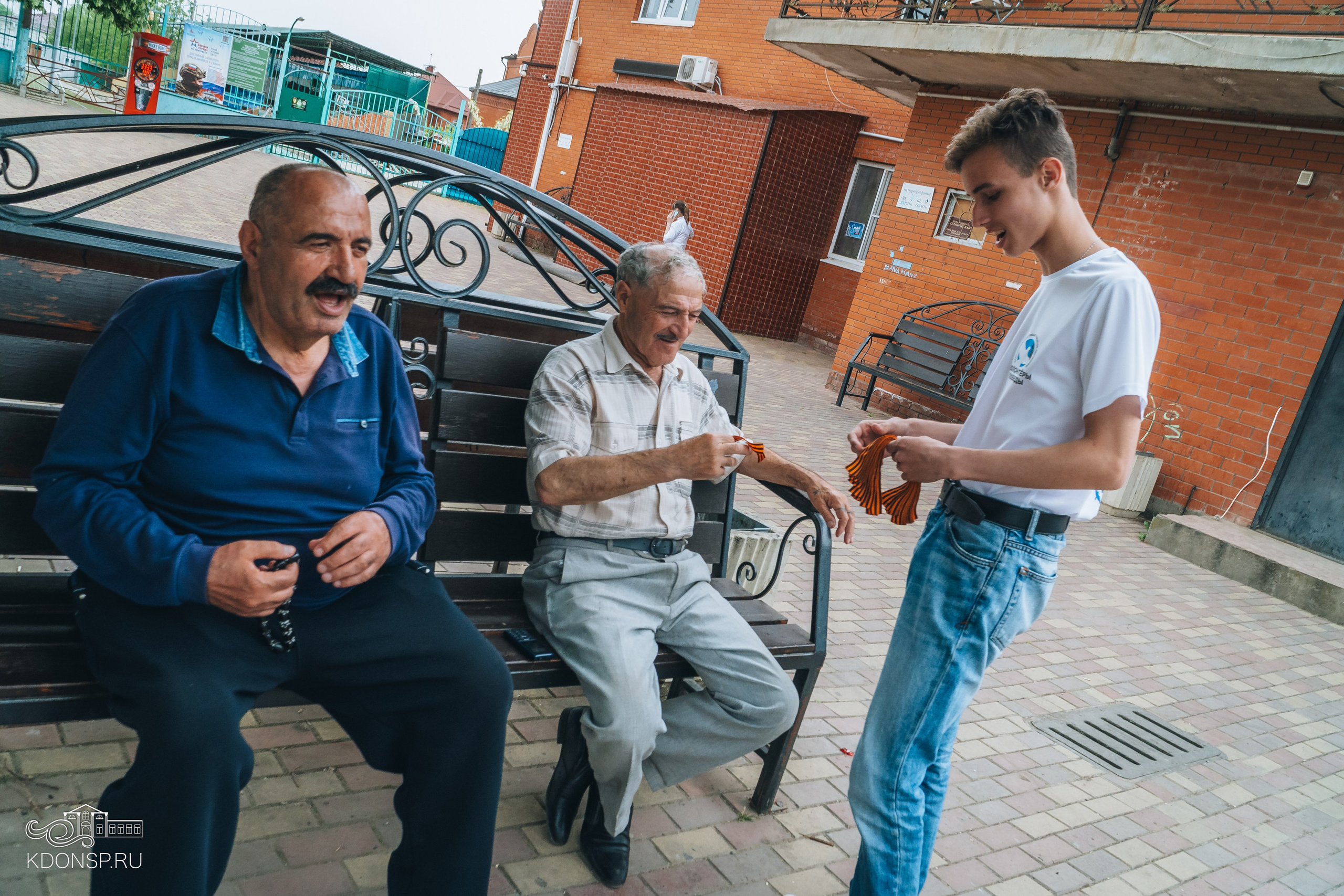 «Георгиевская ленточка». Новотитаровский Дом культуры