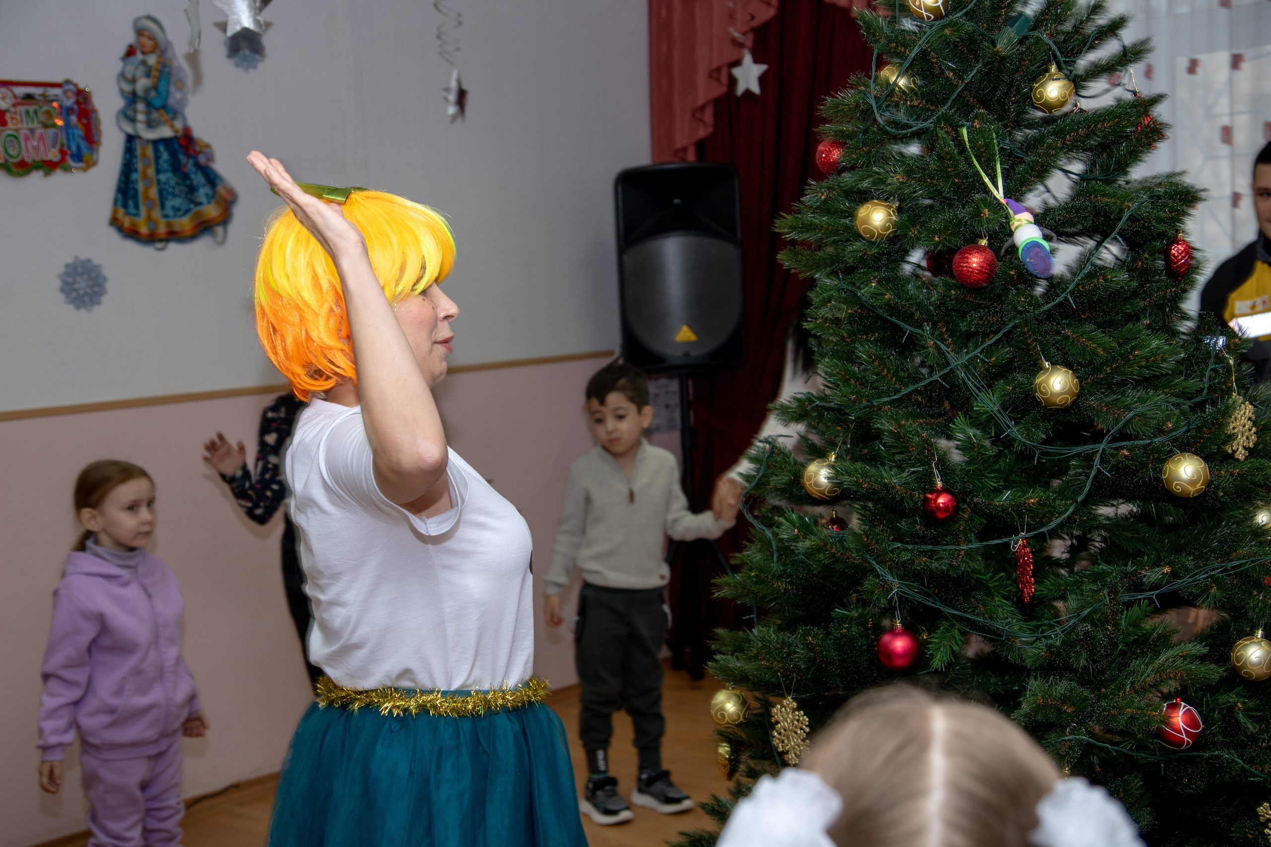 Детский праздник и ёлка желаний при участии Роснефть. Фотограф в Самаре Алексей Головачёв