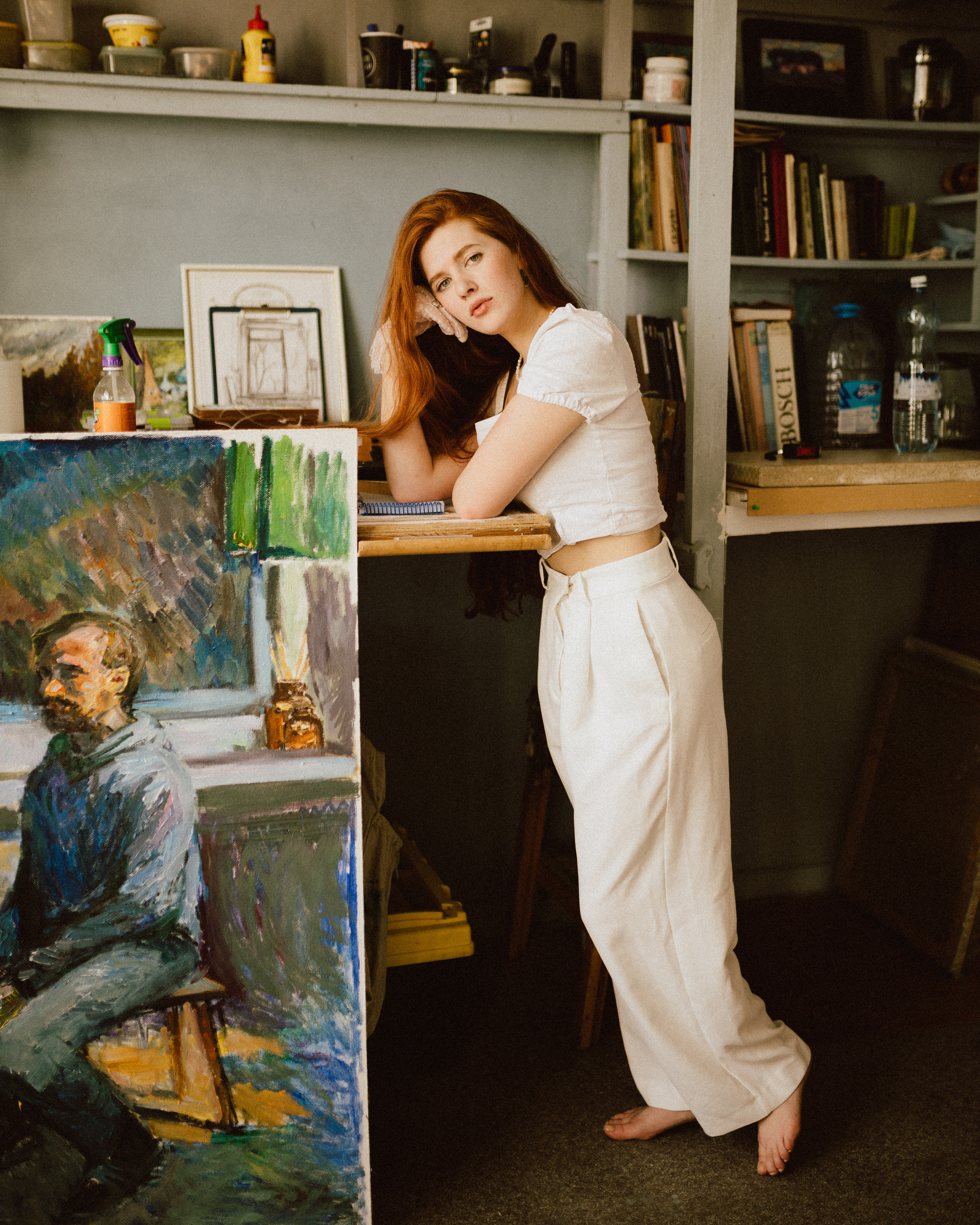 Настя — художница. Профессиональный Фотограф во Владимире, в Москве и в Суздале — Полина Романычева