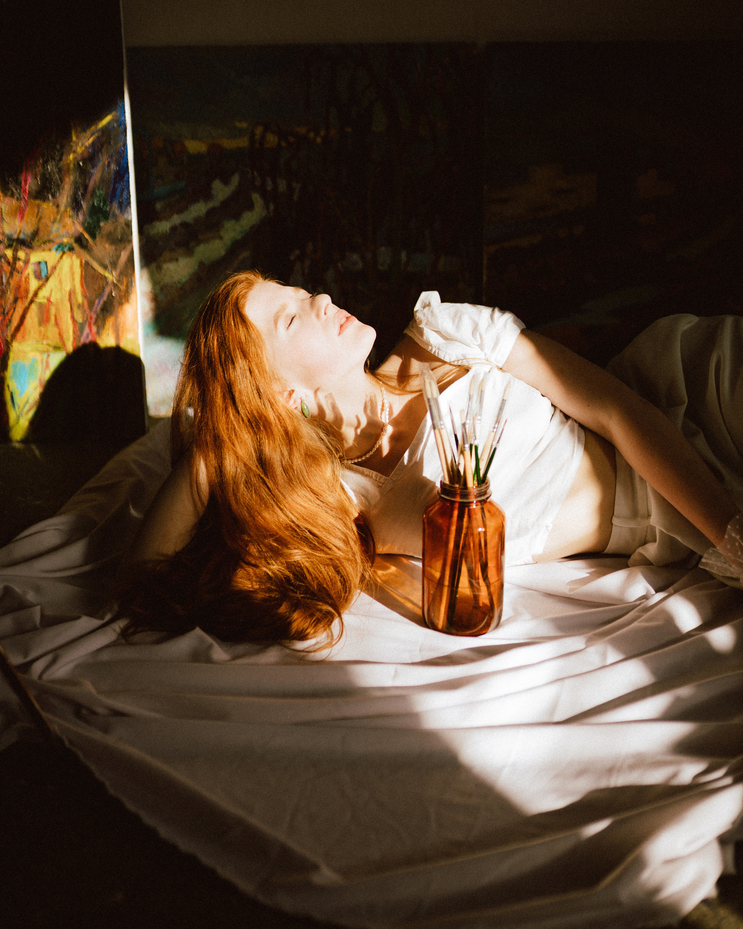 Настя — художница. Профессиональный Фотограф во Владимире, в Москве и в Суздале — Полина Романычева