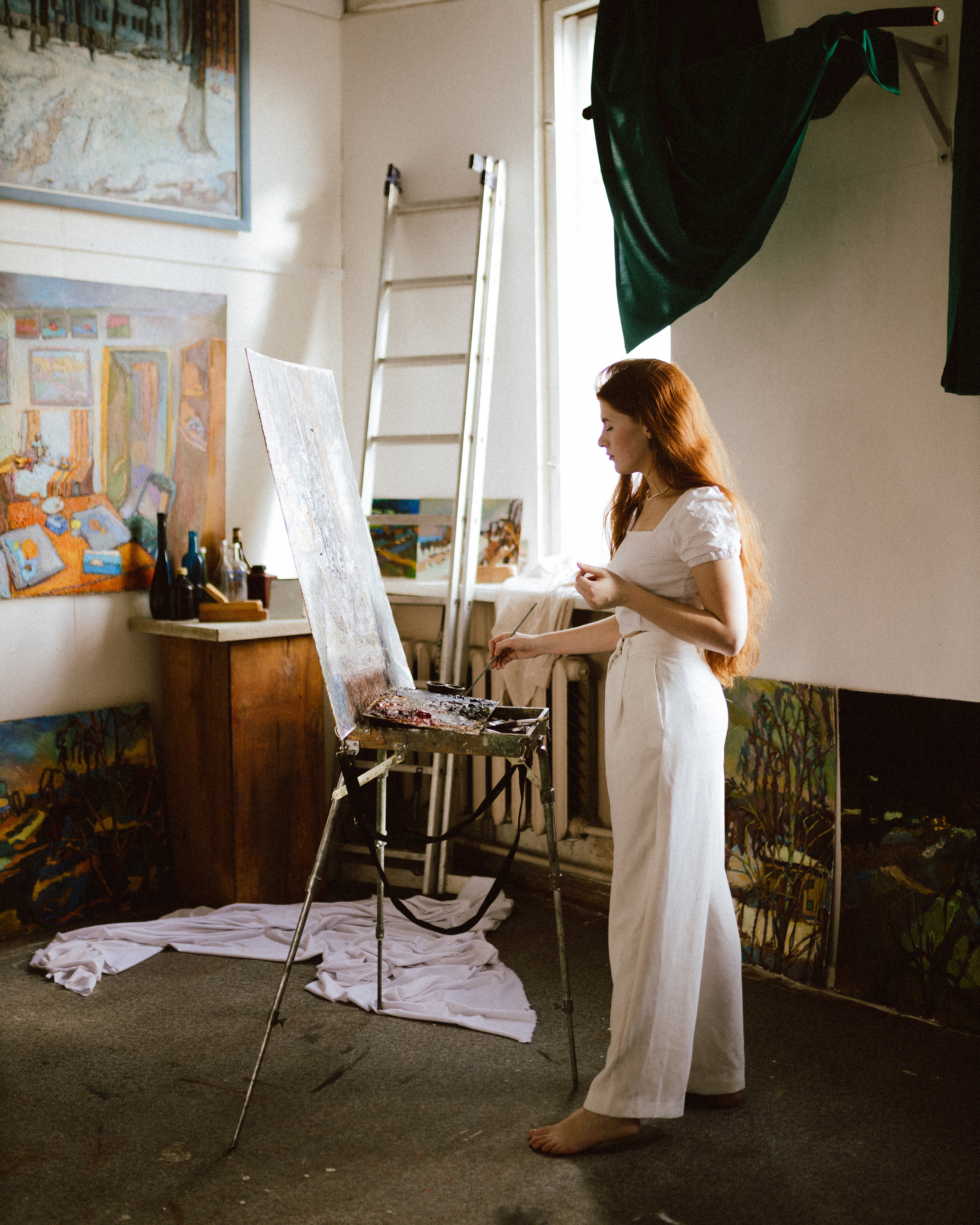 Настя — художница. Профессиональный Фотограф во Владимире, в Москве и в Суздале — Полина Романычева