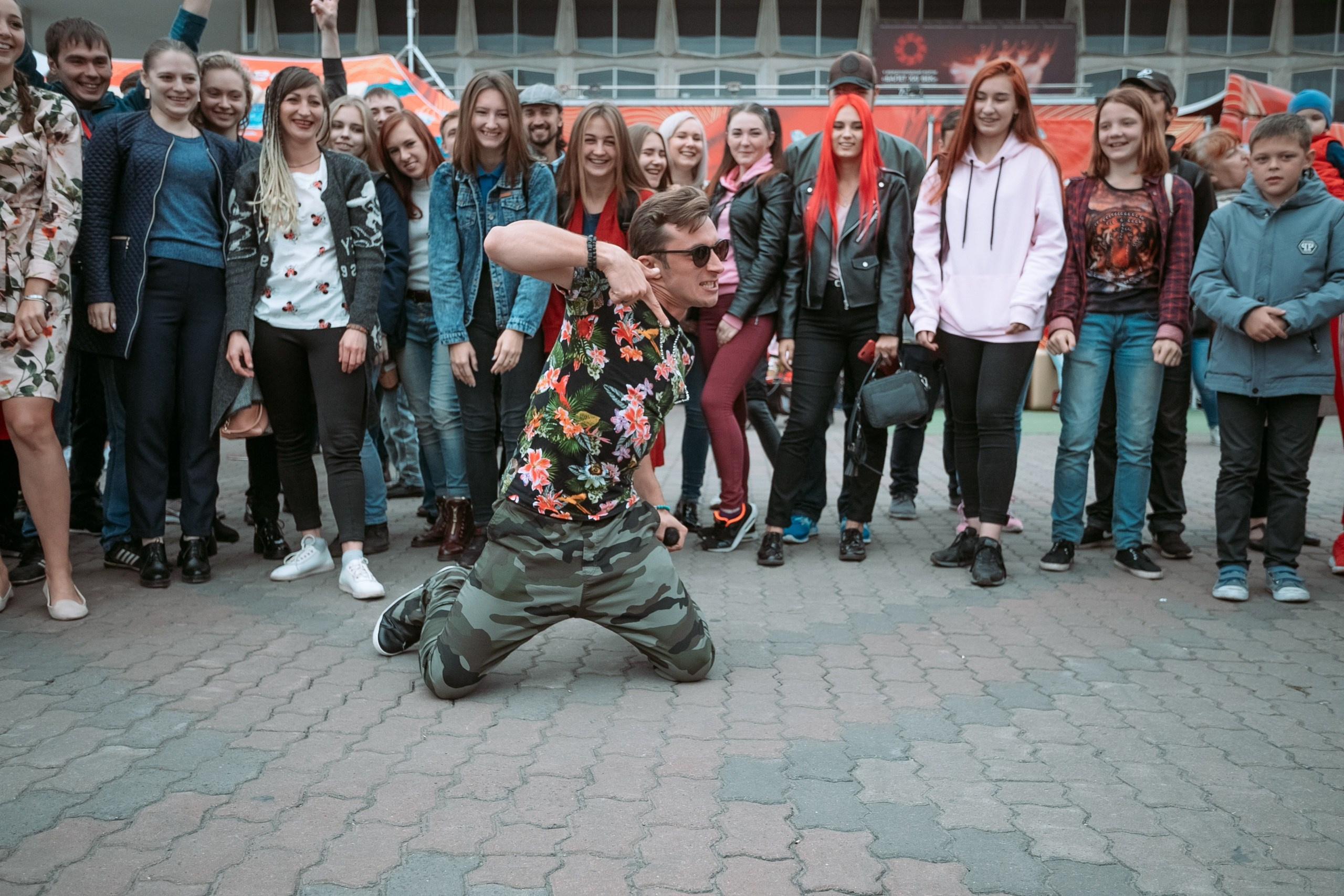 Попади на ТНТ @ Театральная площадь. Репортажный фотограф Максим Полянский. Москва, Санкт-Петербург, Красноярск