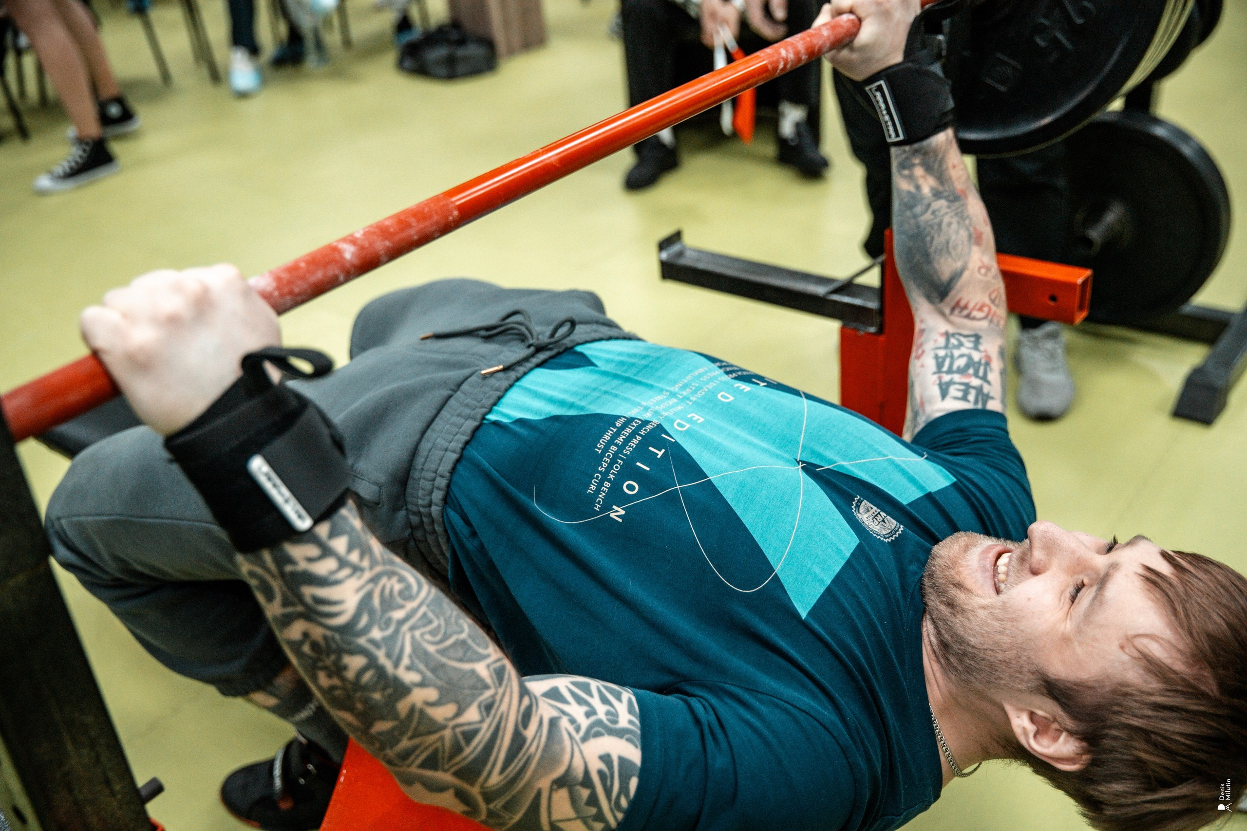 Турнир по жиму лёжа. Портретный фотограф Денис Милютин