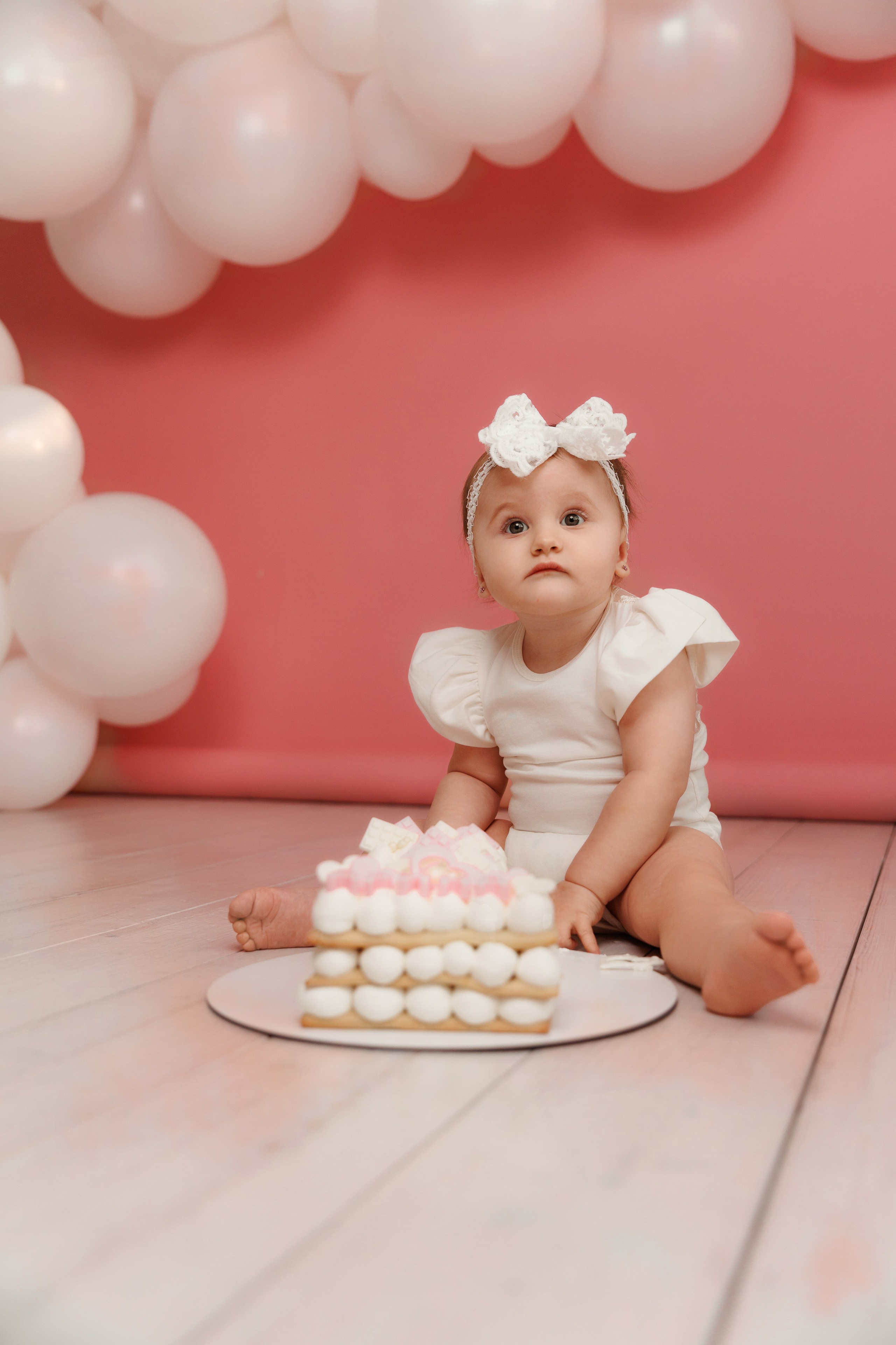 Юля, годовасие дочи. Фотограф женского портрета, беременности и материнства Харькова Елена