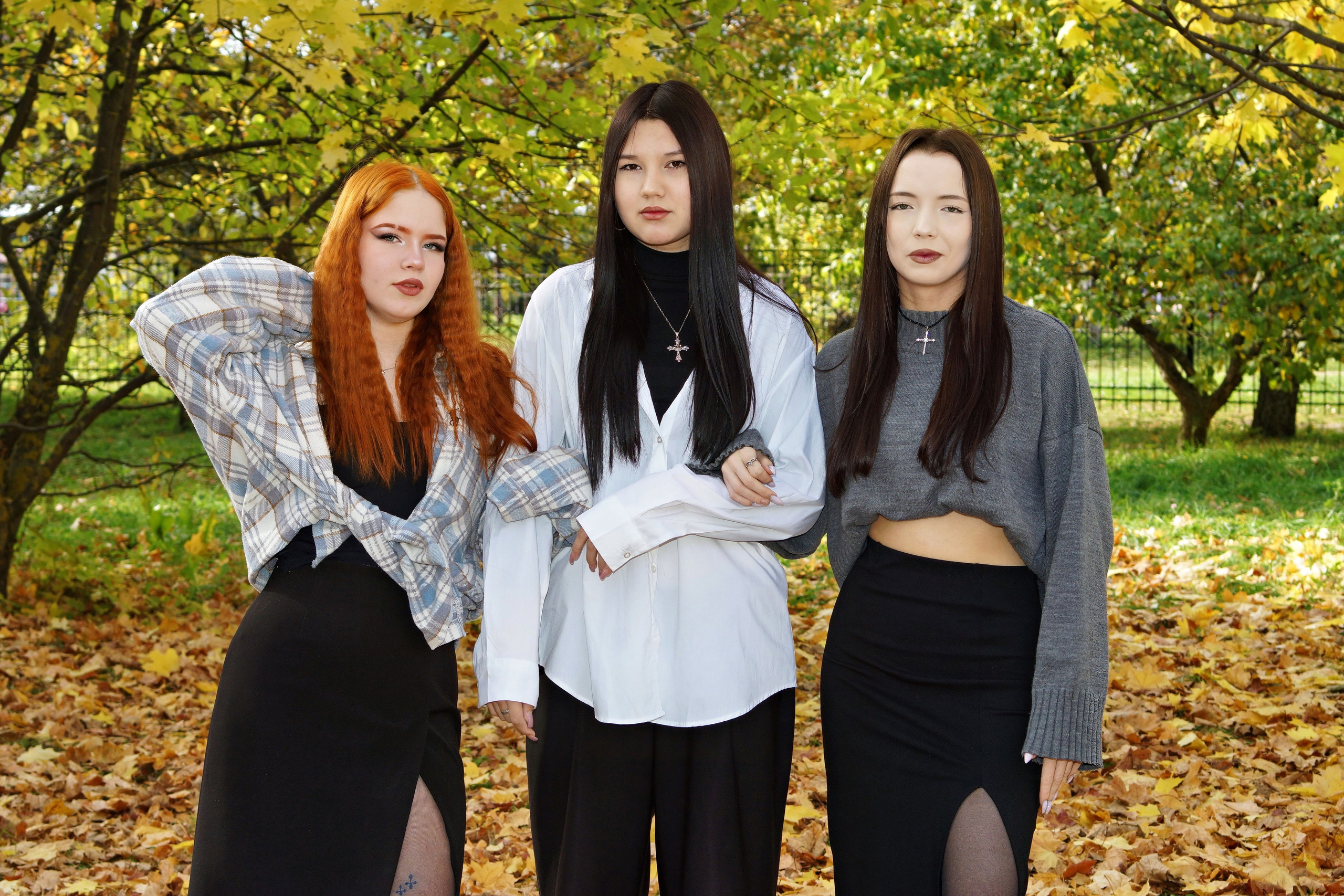 Осенняя фотосессия в школе г. Йошкар-Ола