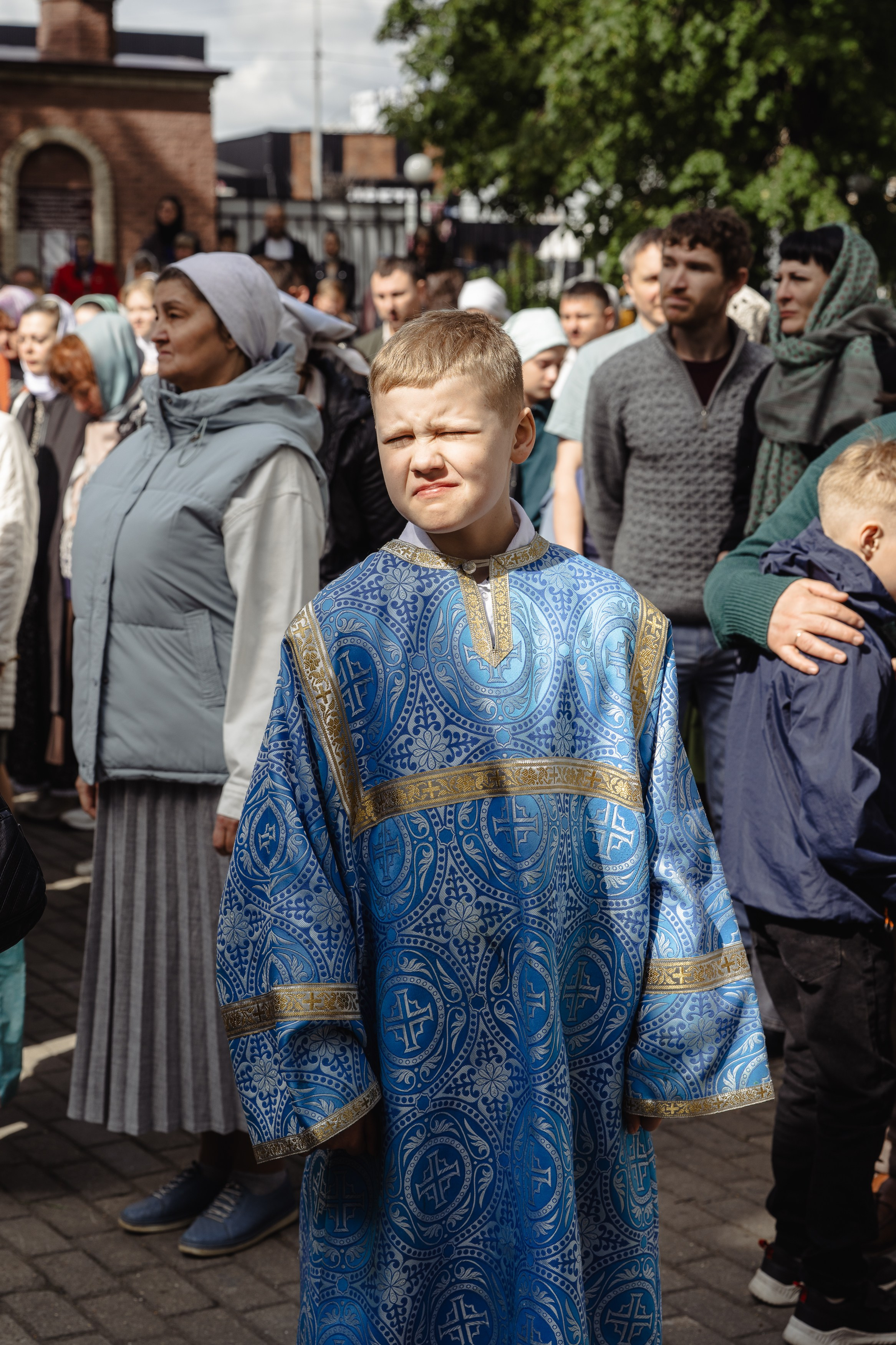 Престольный праздник в храме Троицы Живоначальной. Фотограф Москва/Подмосковье