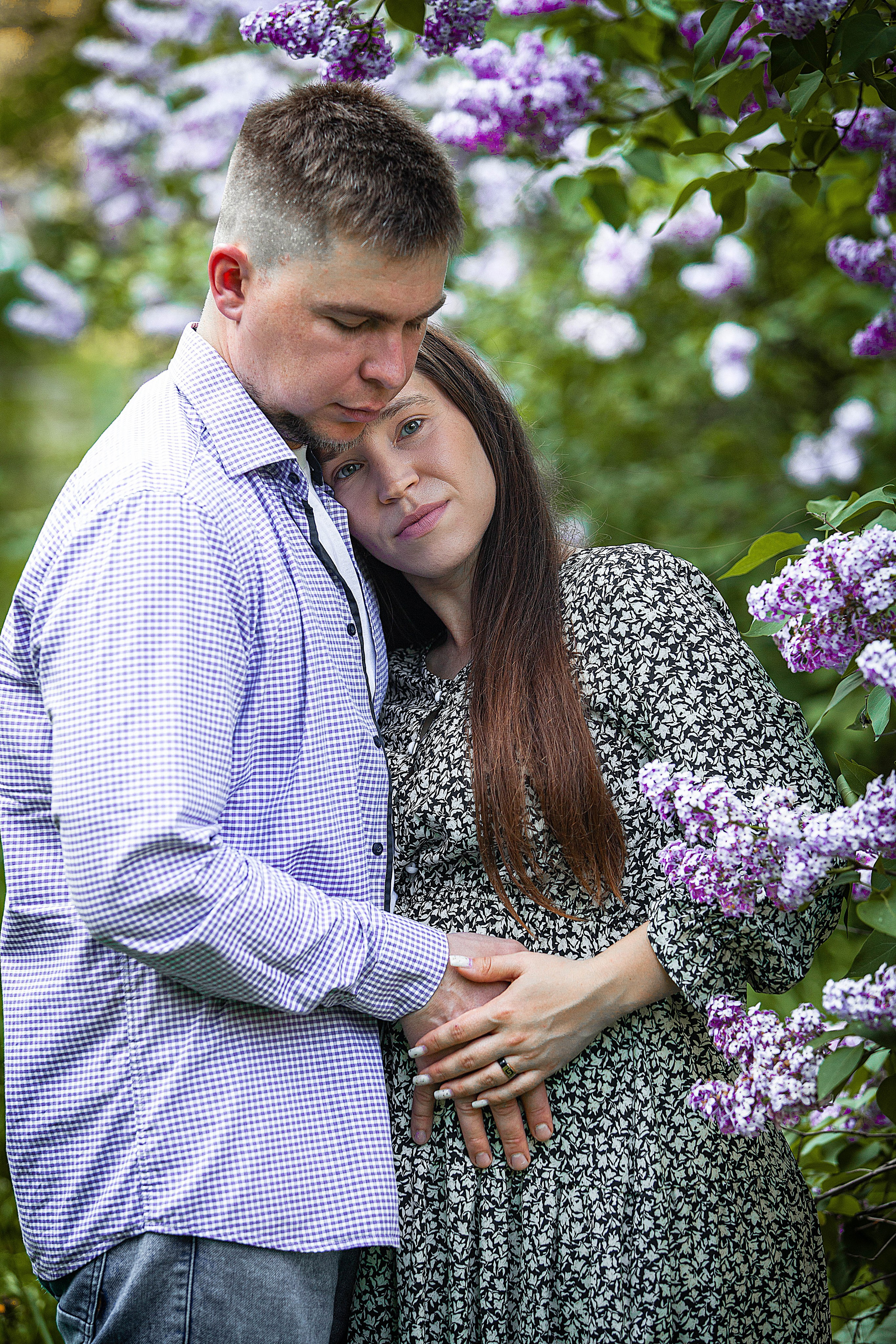 Съемка «В ожидании» Елена и Максим