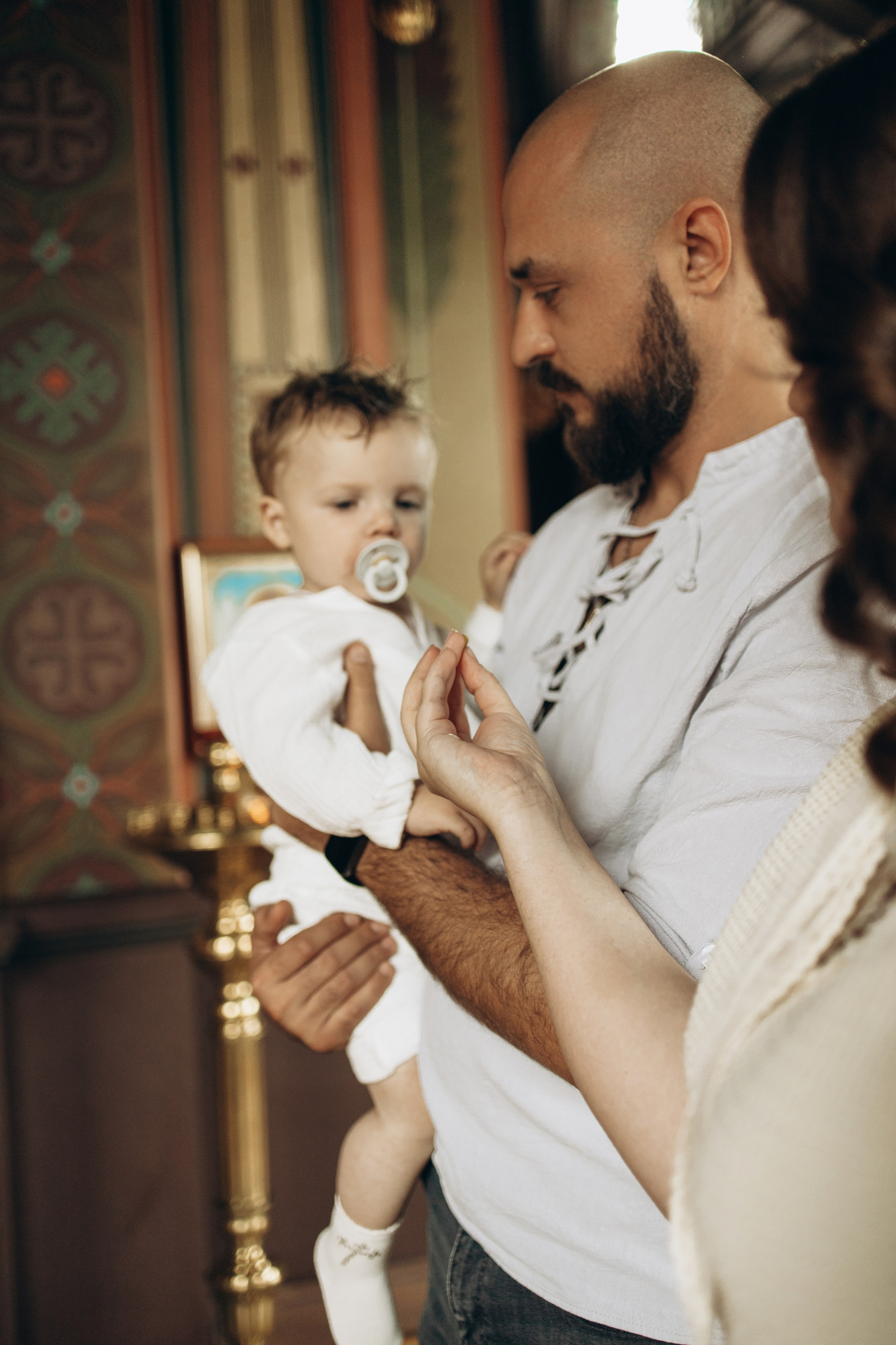 Таинство крещения Матвея. Самый теплый фотограф в Краснодаре Рябоконь Ксения