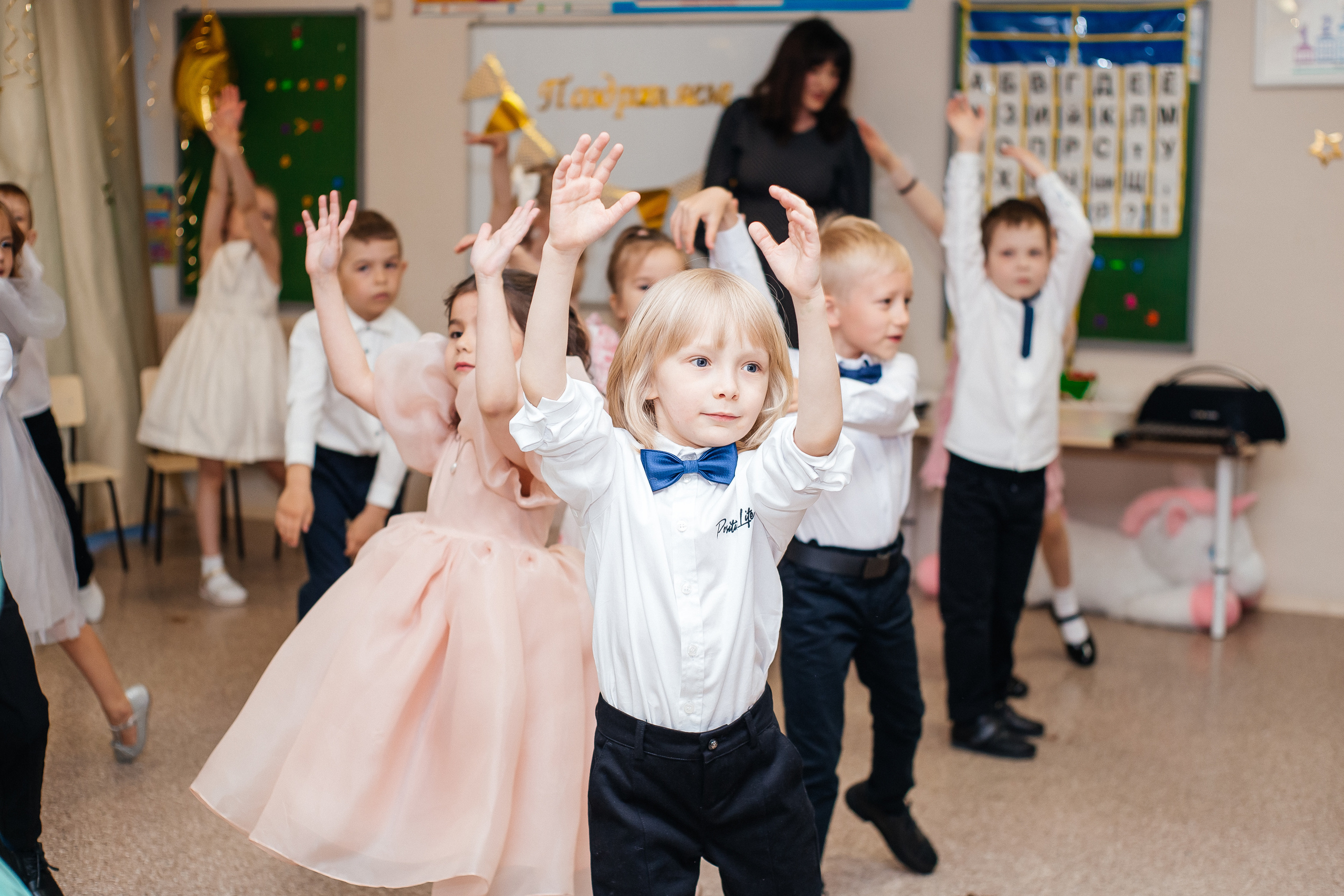 Фотосессия выпускного в детском саду «LaMama». Свадебный и портретный фотограф Летавина Наталия. Екатеринбург