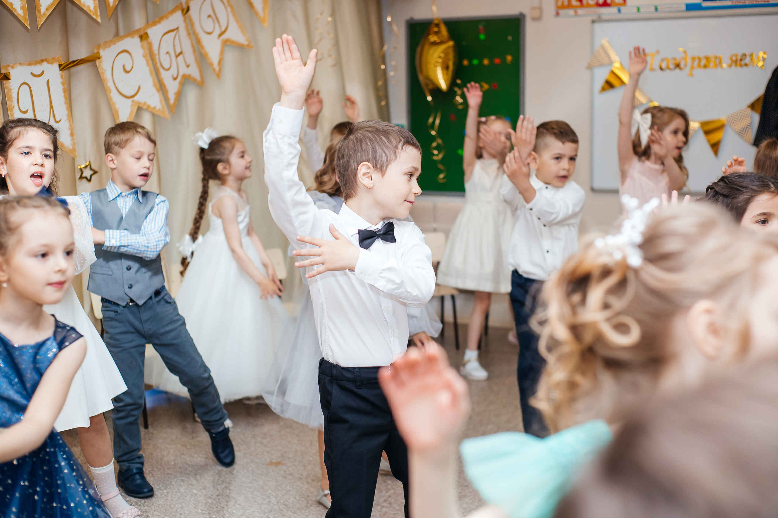 Фотосессия выпускного в детском саду «LaMama». Свадебный и портретный фотограф Летавина Наталия. Екатеринбург