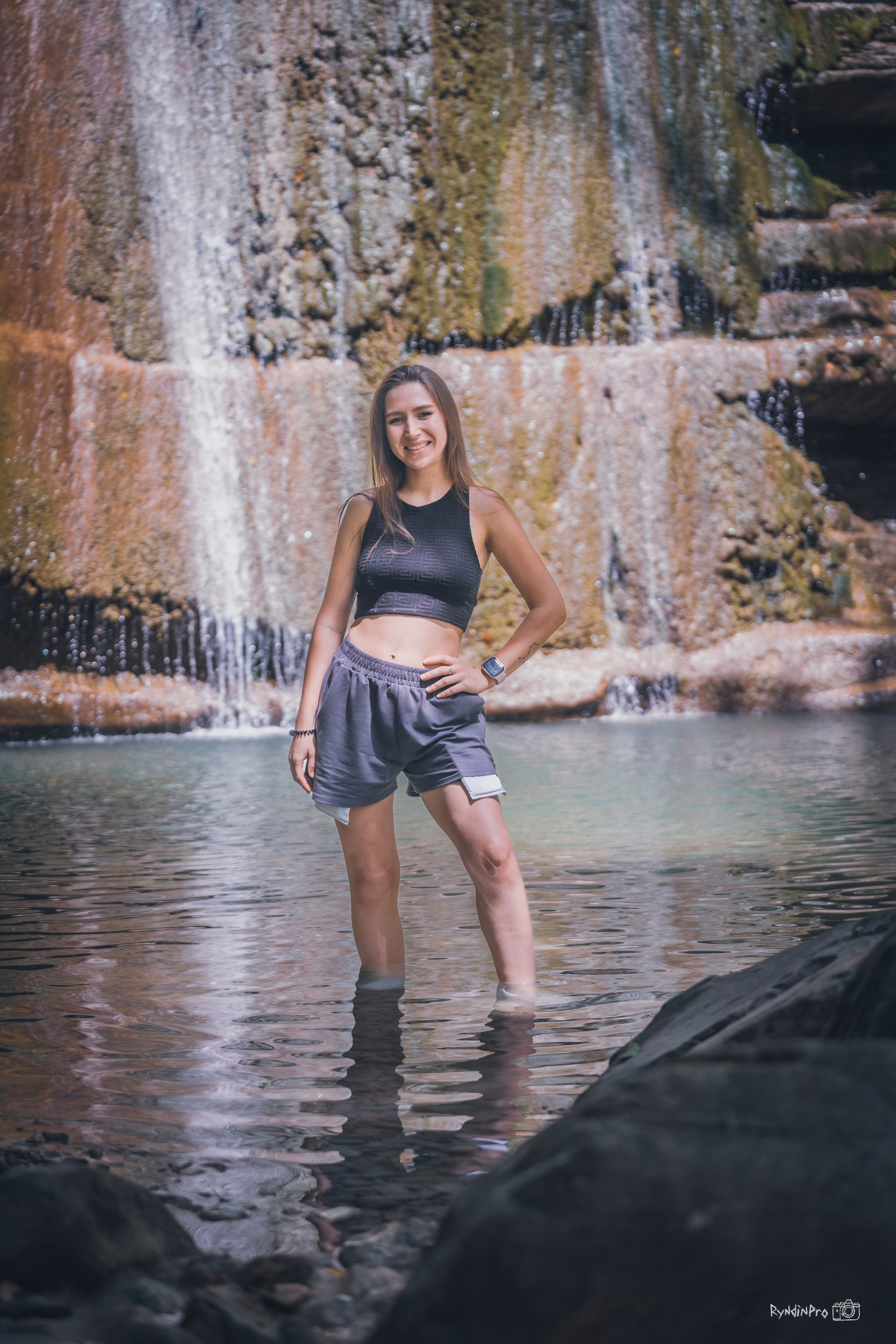 Поход на водопады Куаго с командой Мадьяр 23.07.24. Репортажный фотограф в Краснодаре Рындин Дмитрий