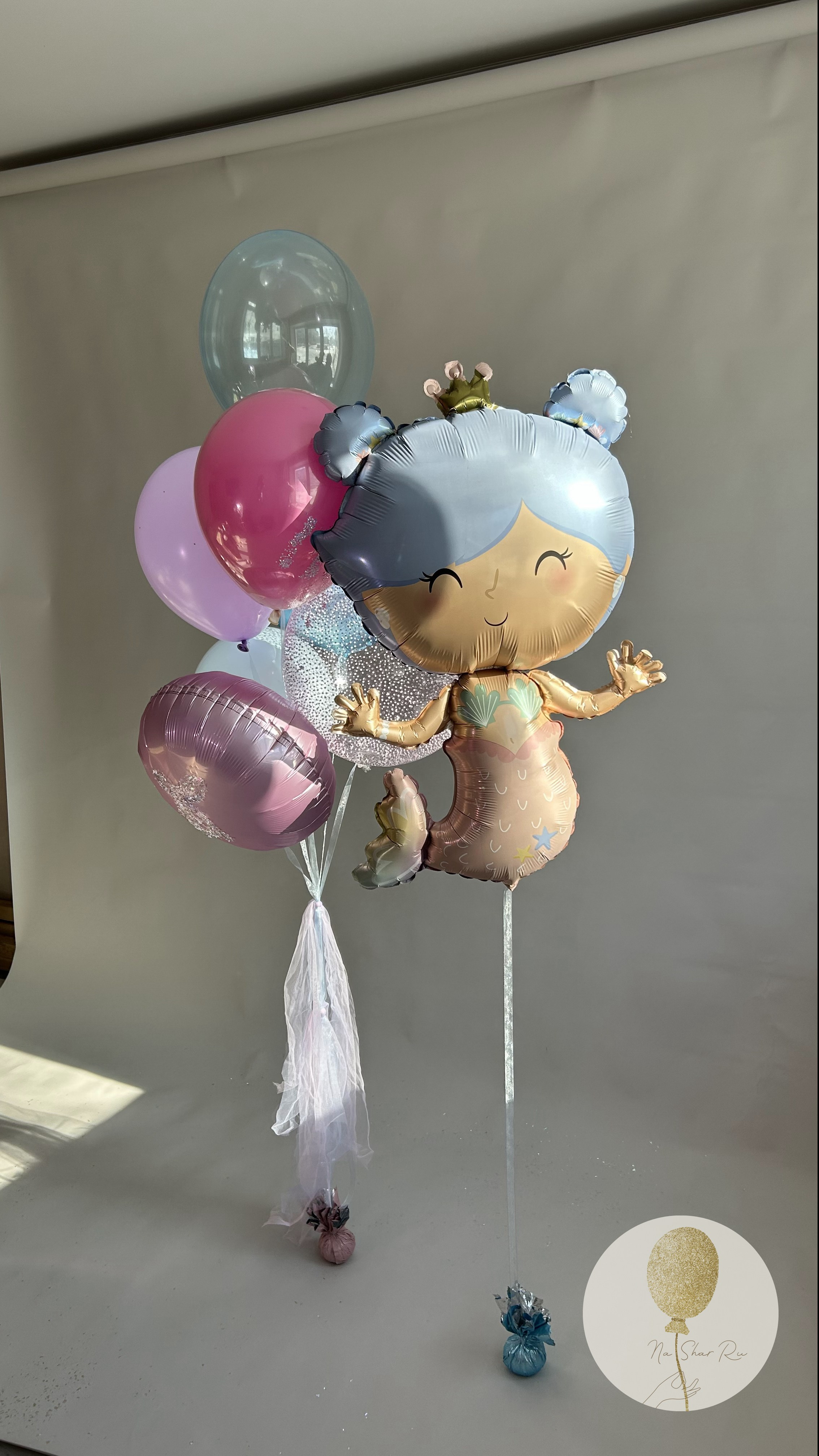Шары для ребенка (девочка). Воздушные шары с гелием в Донецке