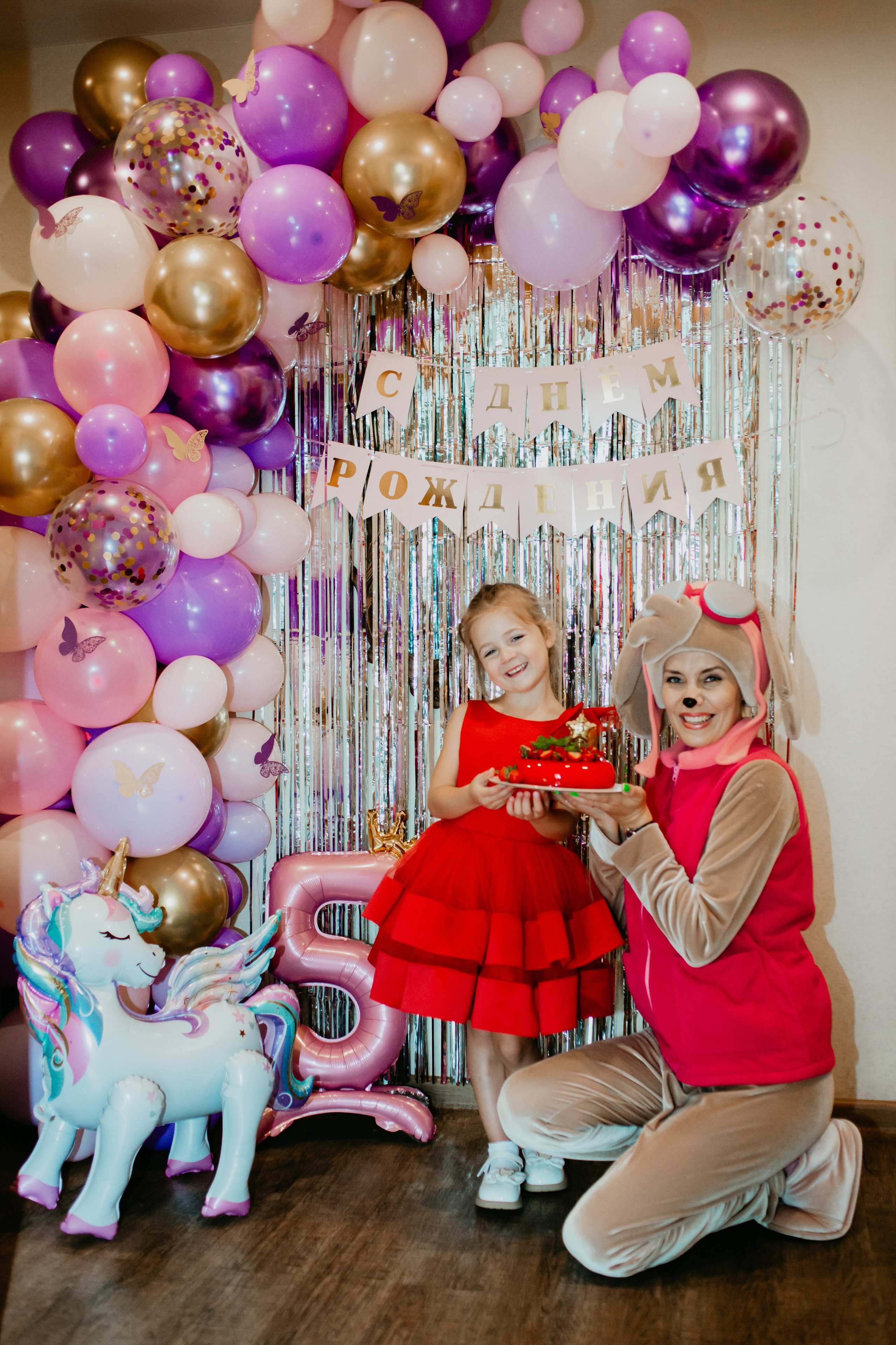 Детский день рождение. Агния 5 лет. Фотограф в Челябинске Ополихина Анна