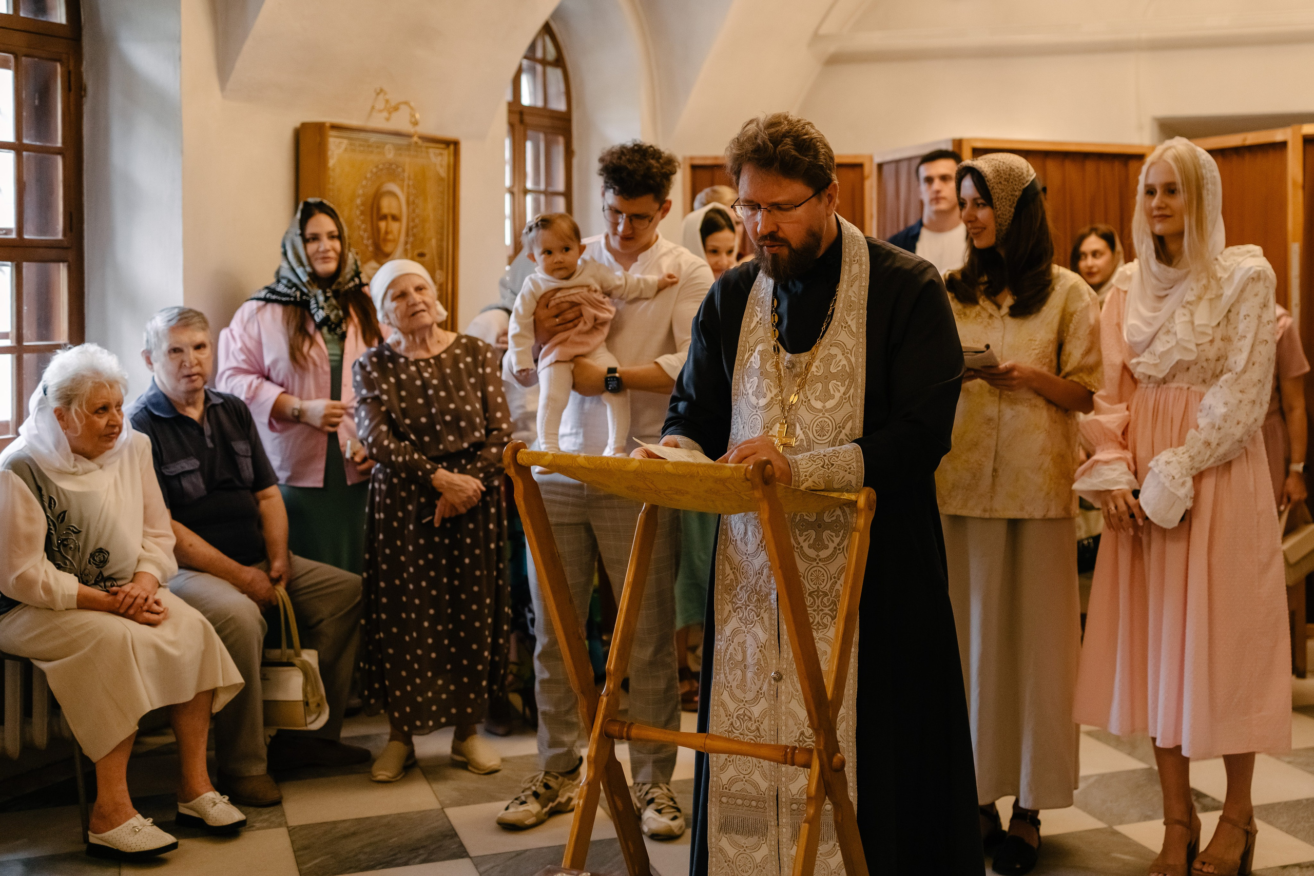 Крещение Евы. Фотограф Волгоград Кристина Прохоренко