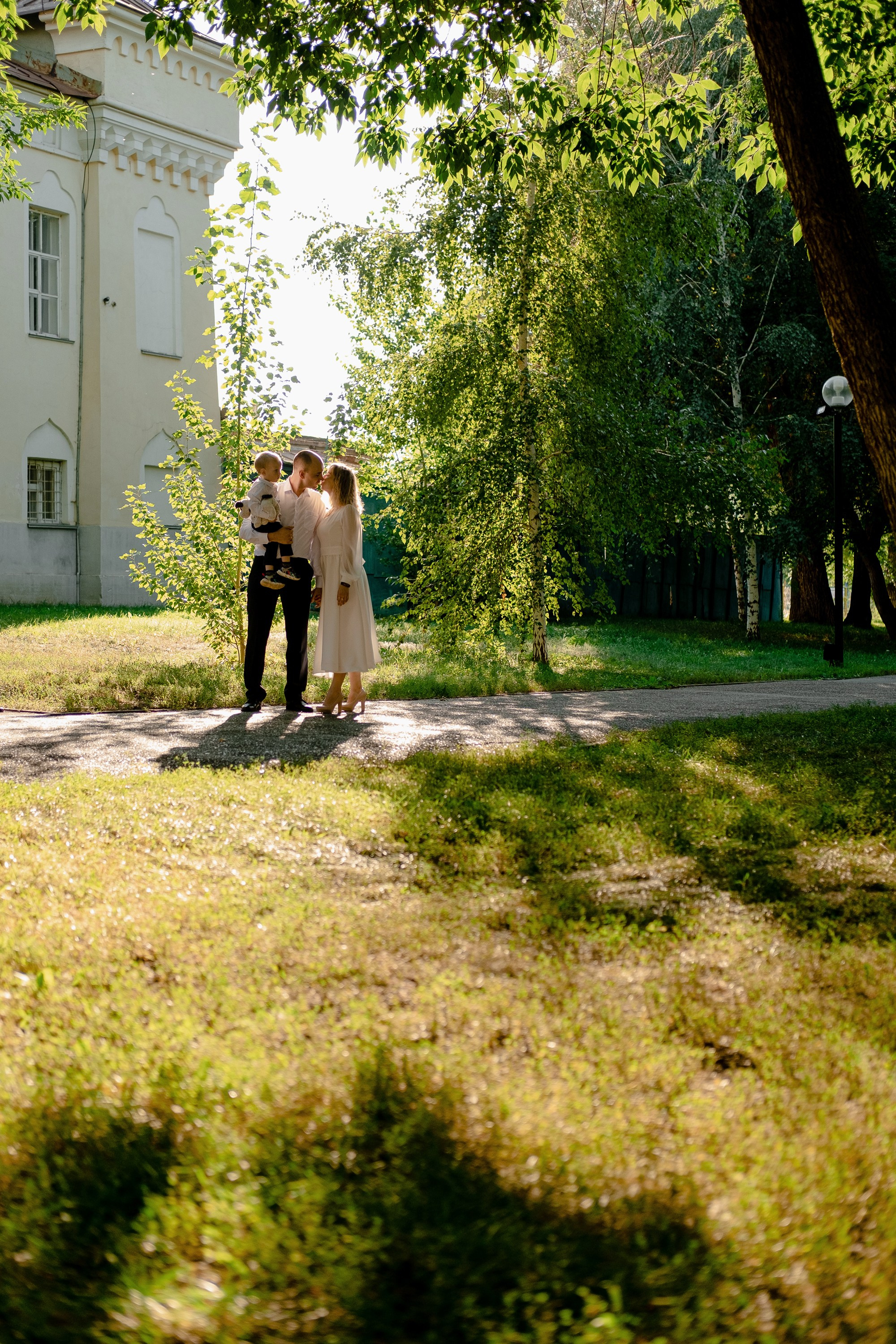 Семья в парке. Фотограф Ёля Ильясова Оренбург