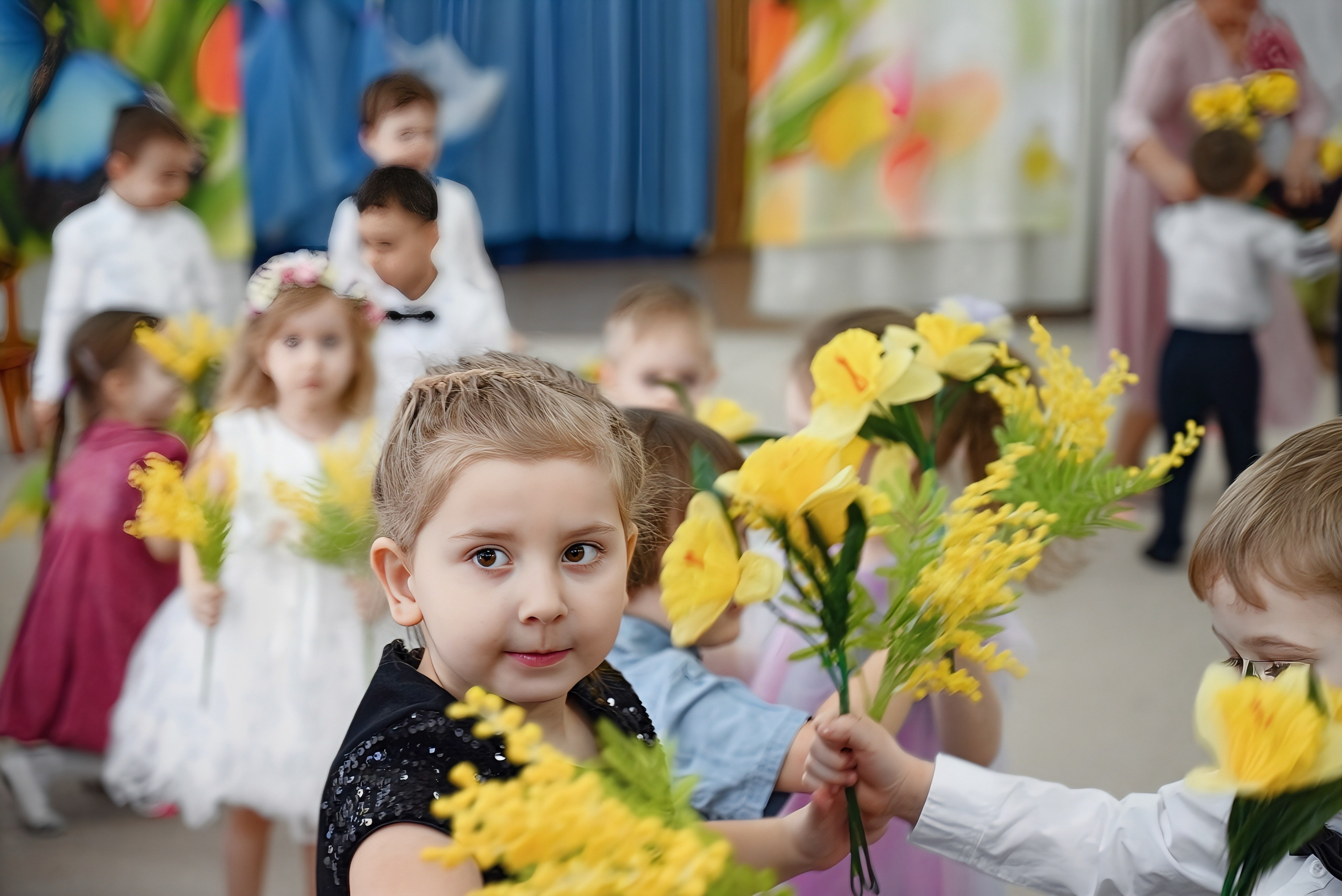 Праздник в группе «Дружная семейка». Семейный и детский фотограф Москва