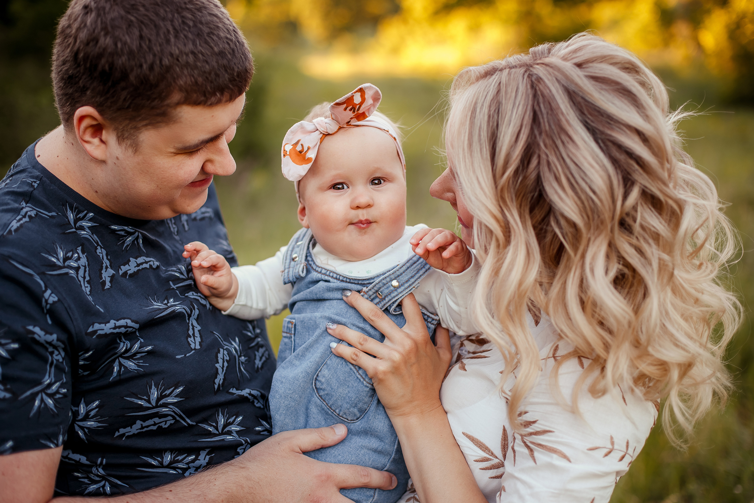 Мама, папа и Вероника. Свадебный и семейный фотограф в Саратове Екатерина Ромакина