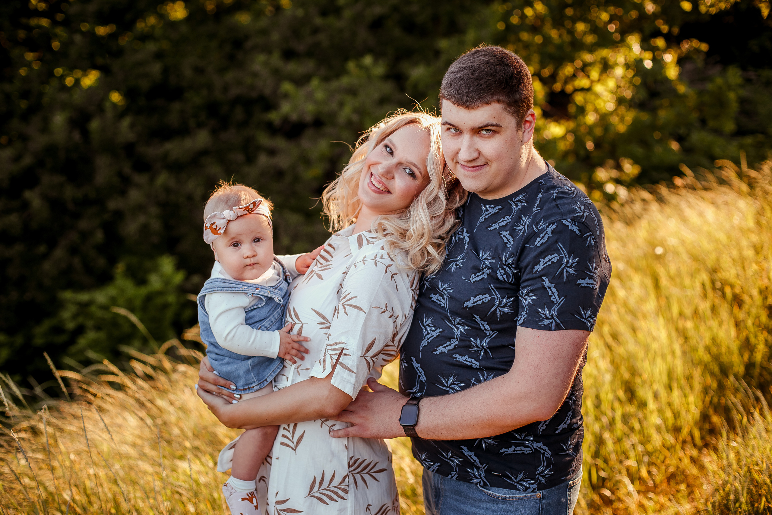 Мама, папа и Вероника. Свадебный и семейный фотограф в Саратове Екатерина Ромакина