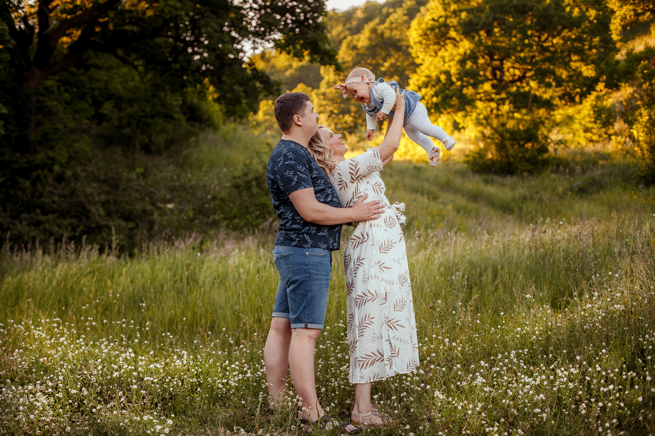 Мама, папа и Вероника. Свадебный и семейный фотограф в Саратове Екатерина Ромакина
