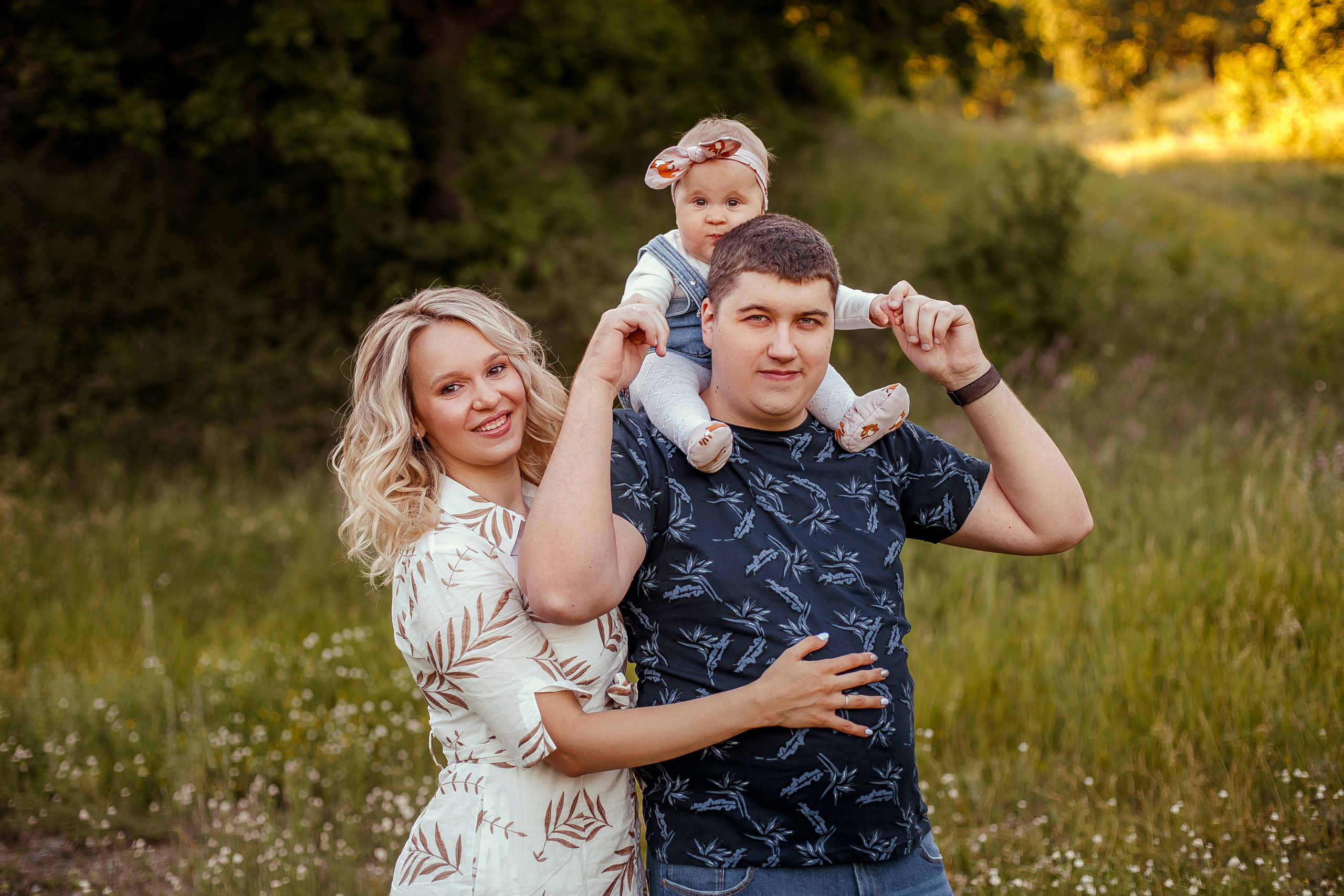 Мама, папа и Вероника. Свадебный и семейный фотограф в Саратове Екатерина Ромакина