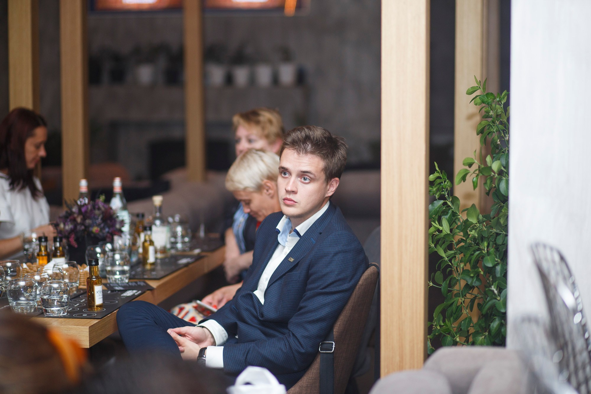 Dinner Chivas. Reportage and staged photographer Natalia Sannikova