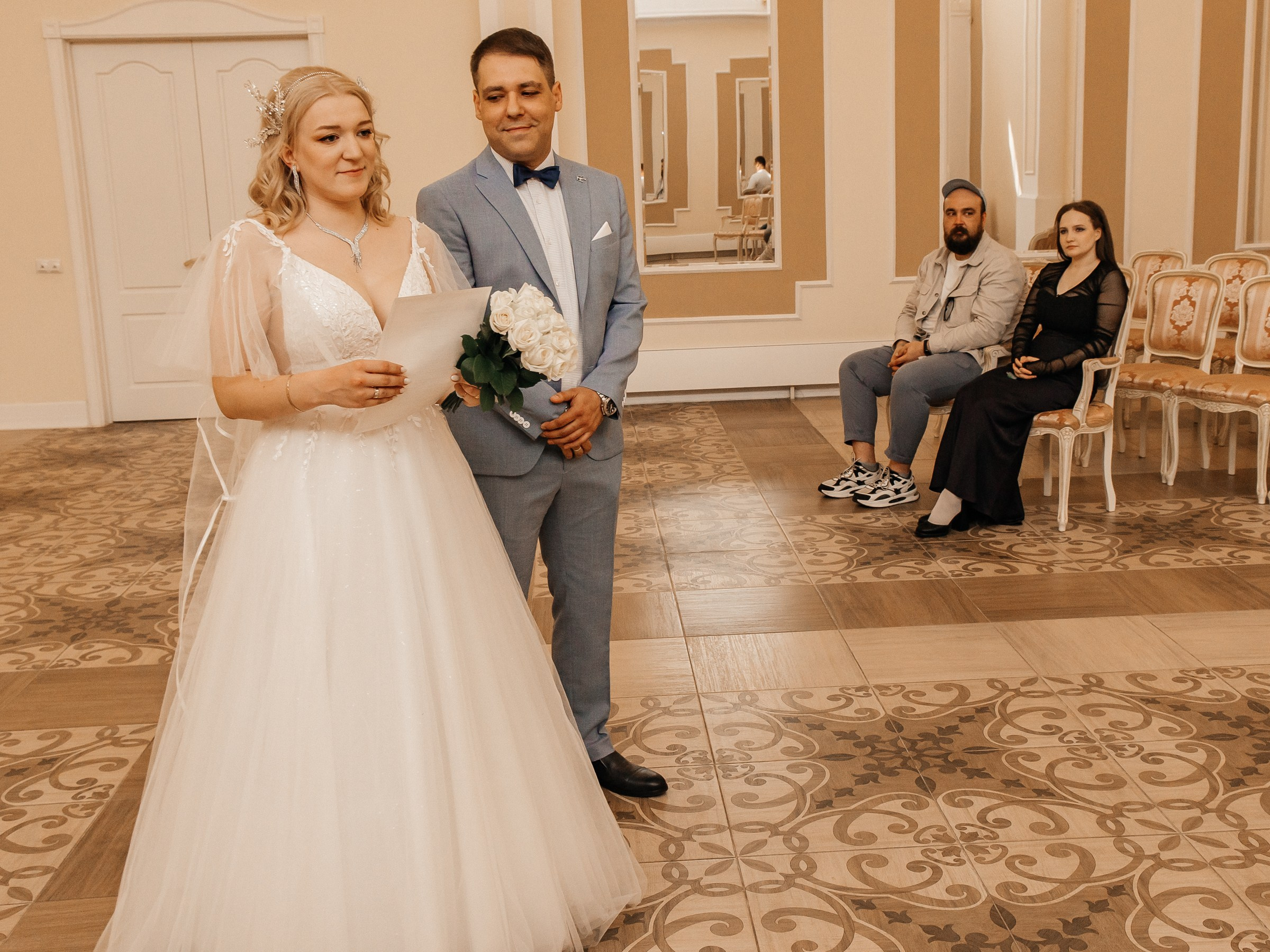 Регистрация в ЗАГСе Калининского района 🤍. Фотограф в Санкт-Петербурге Аня Григорьева ♡