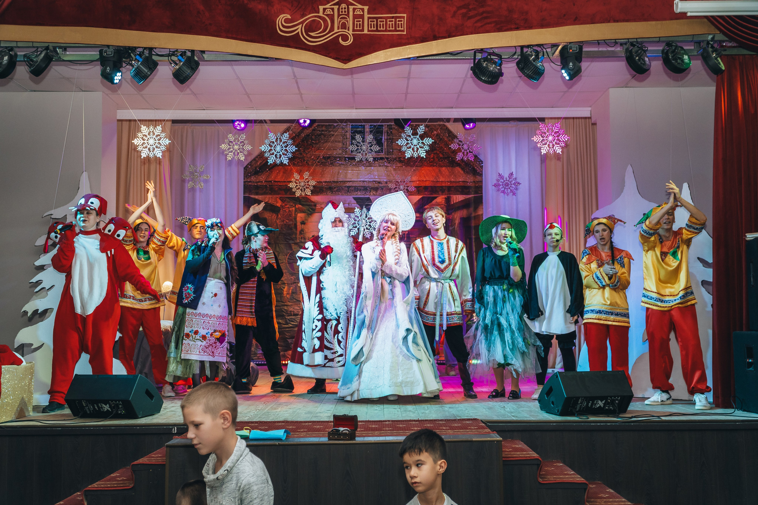 «Сказка о Новом годе и богатыре настоящем». Новотитаровский Дом культуры