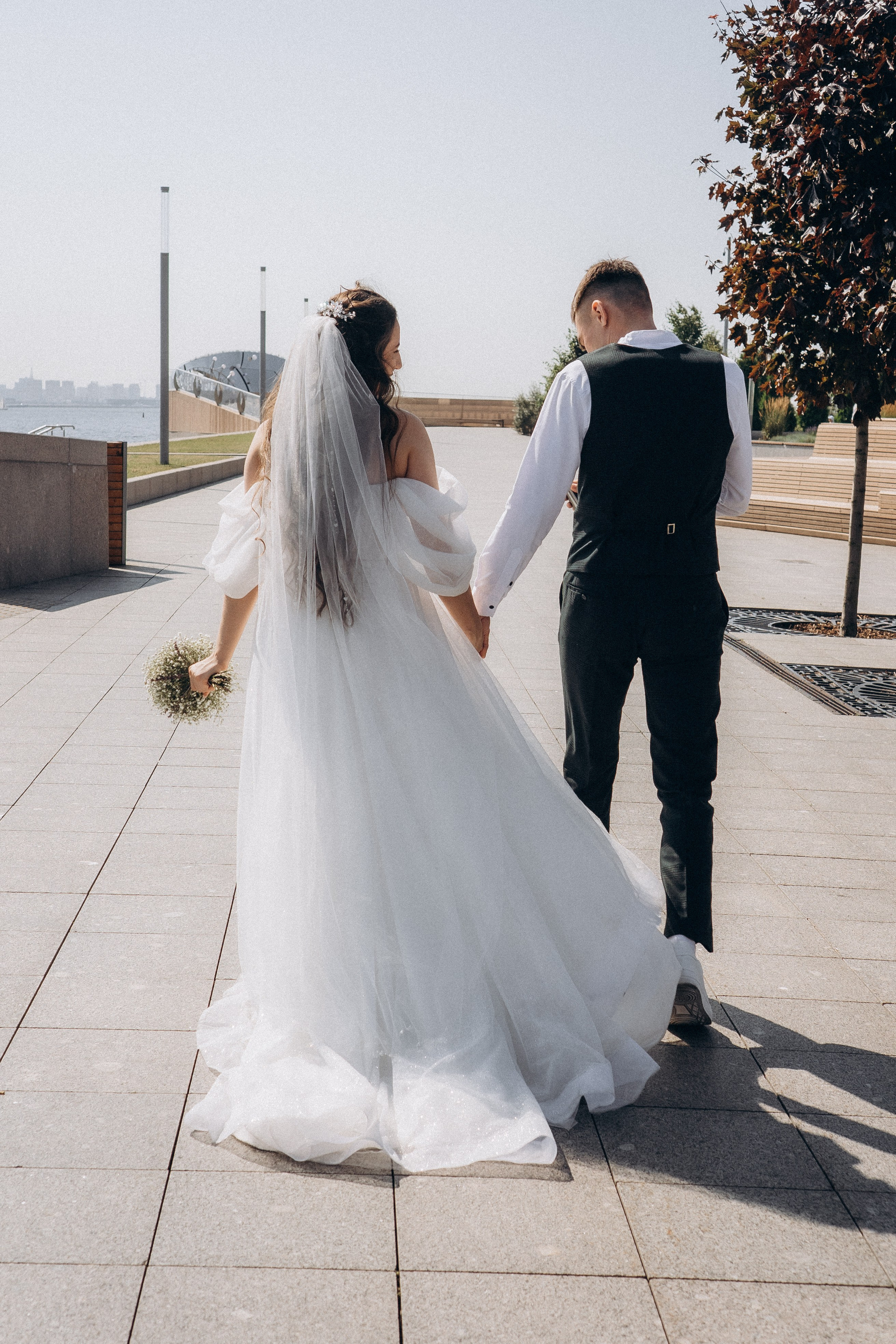 СВАДЕБНАЯ СЬЕМК В ПАРКЕ 300-ЛЕТИЯ. Профессиональный фотограф, Санкт-Петербург — Виктория Богомолова